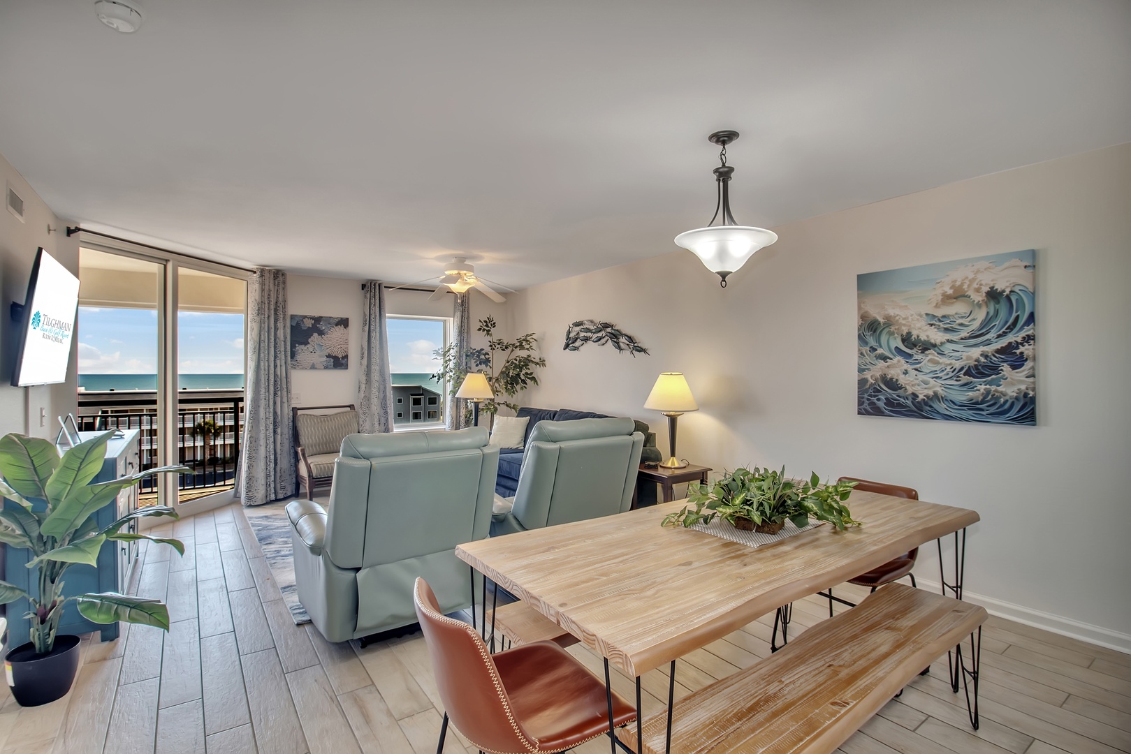 Dining and Living Area