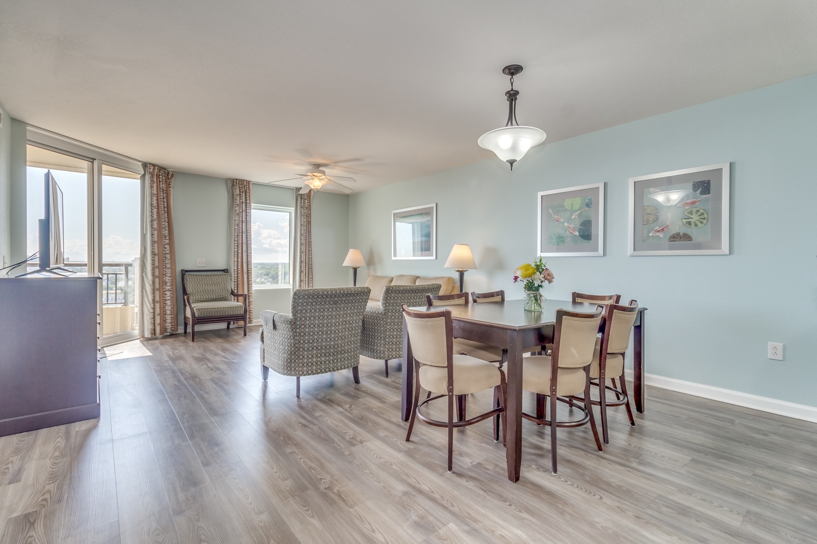 Dining and Living Area