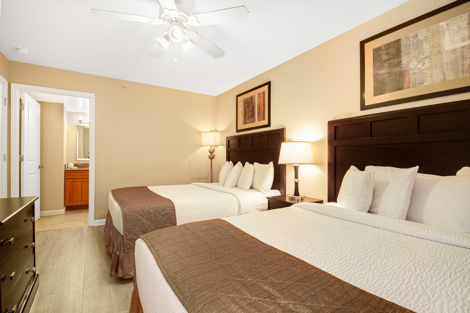 Double Queen Bedroom