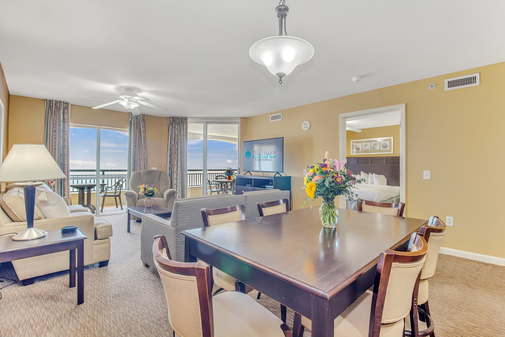 Dining and Living Area