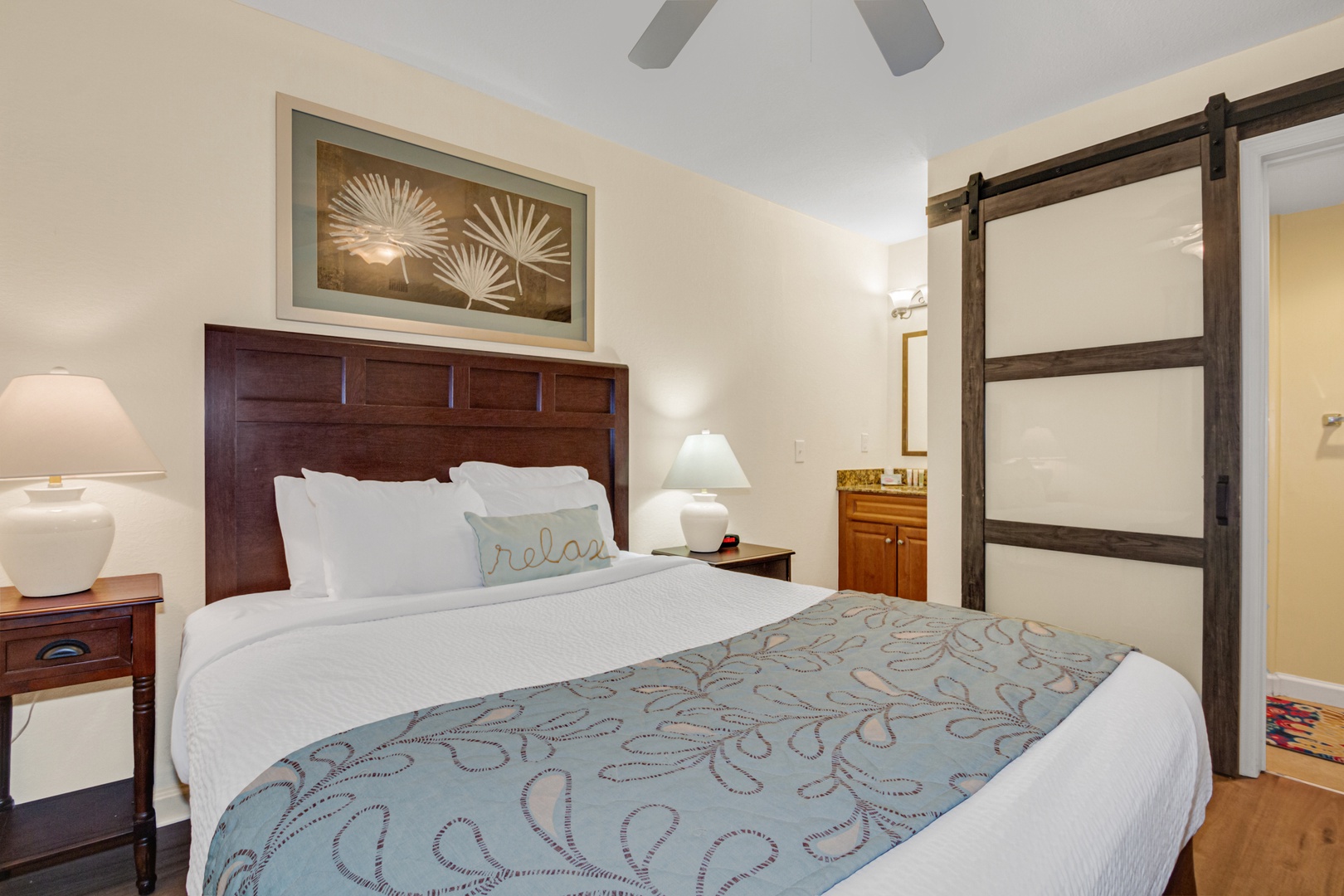 Guest Bedroom with Sink