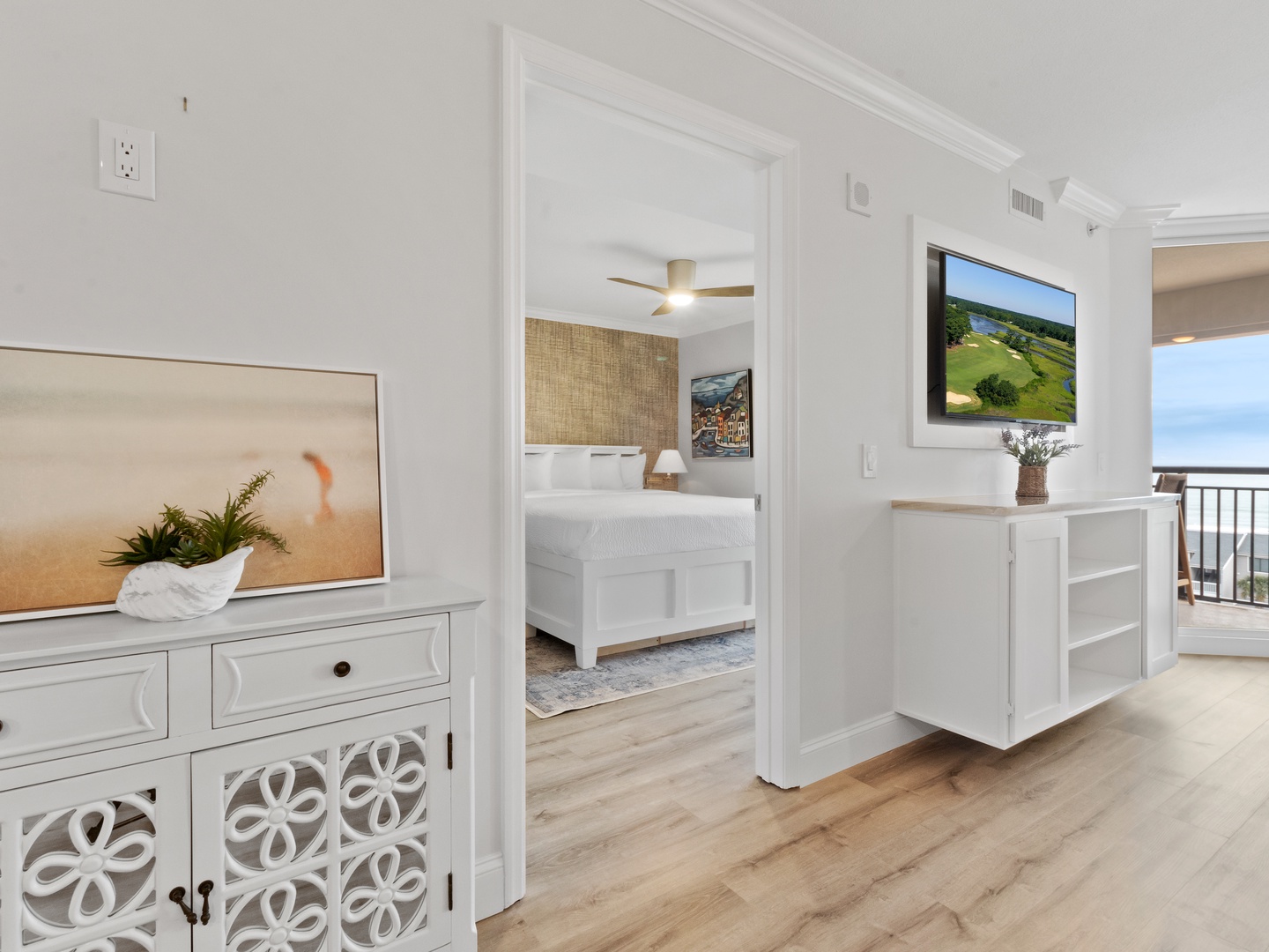 Living Area with Master View