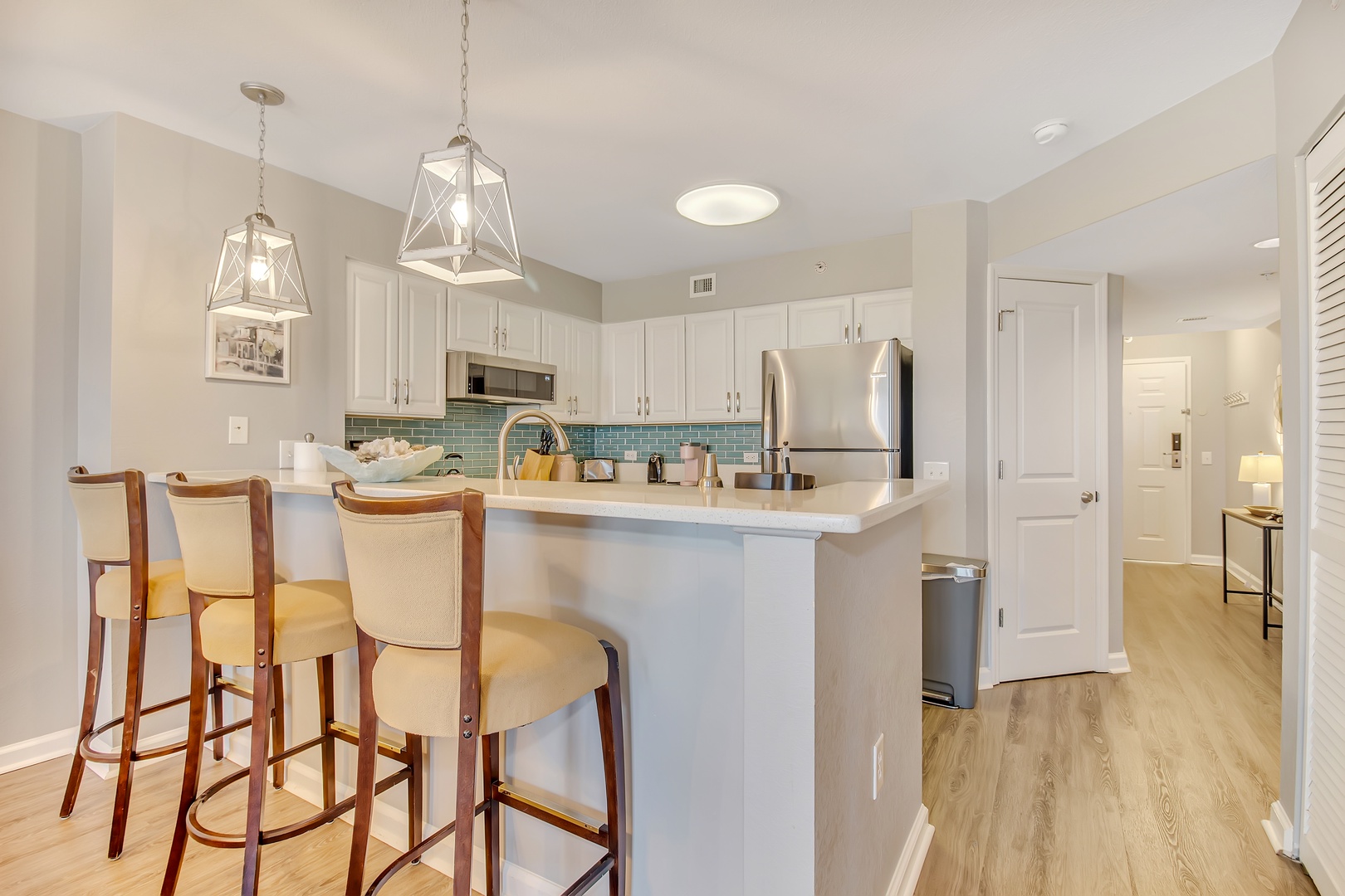 Bar and Kitchen Area