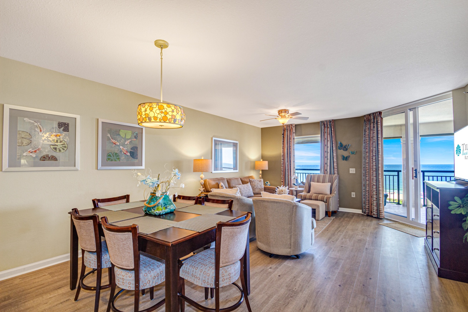 Dining and Living Area