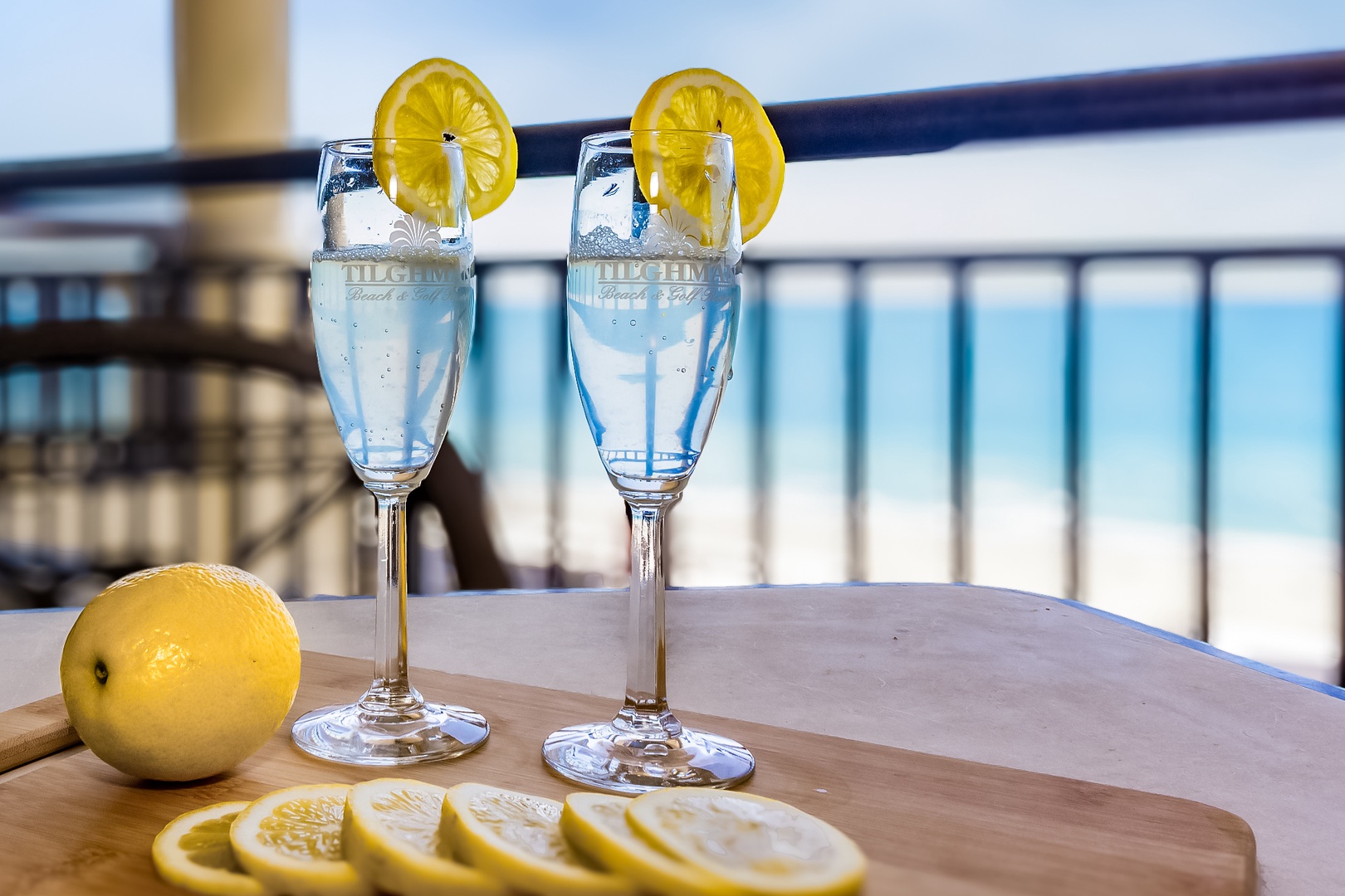 Balcony with Beach View