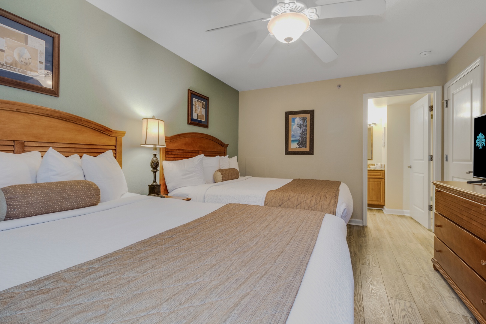 Double Queen Bedroom