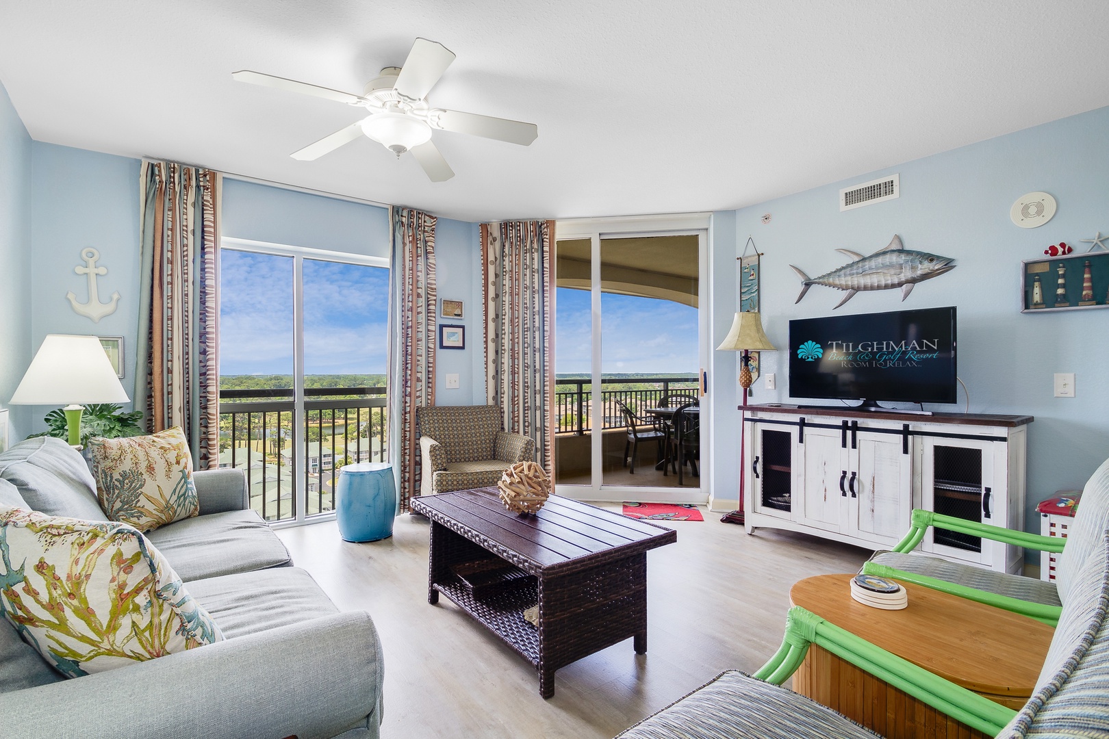 Living Area with View