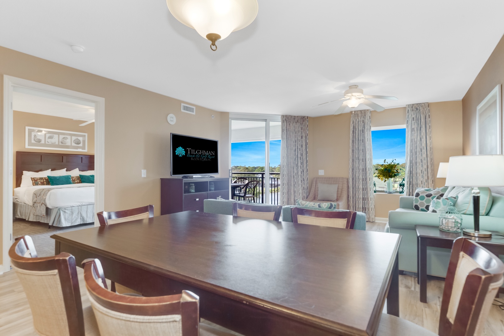 Dining Area with View