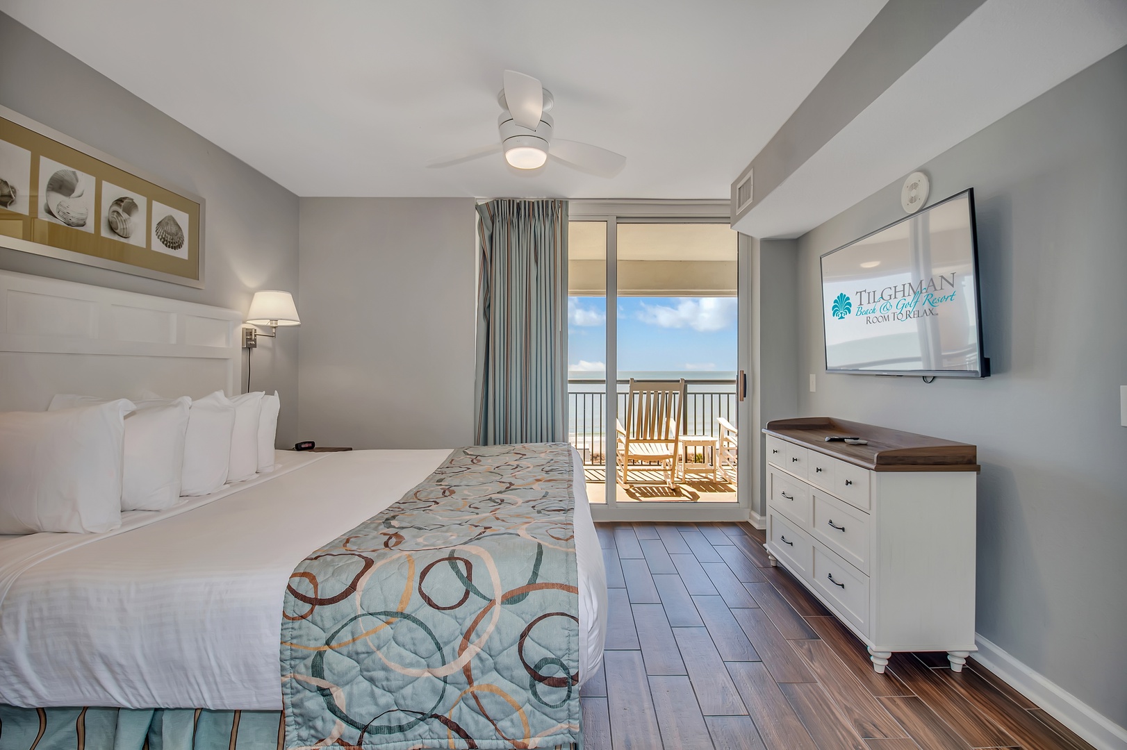 Primary Bedroom with View