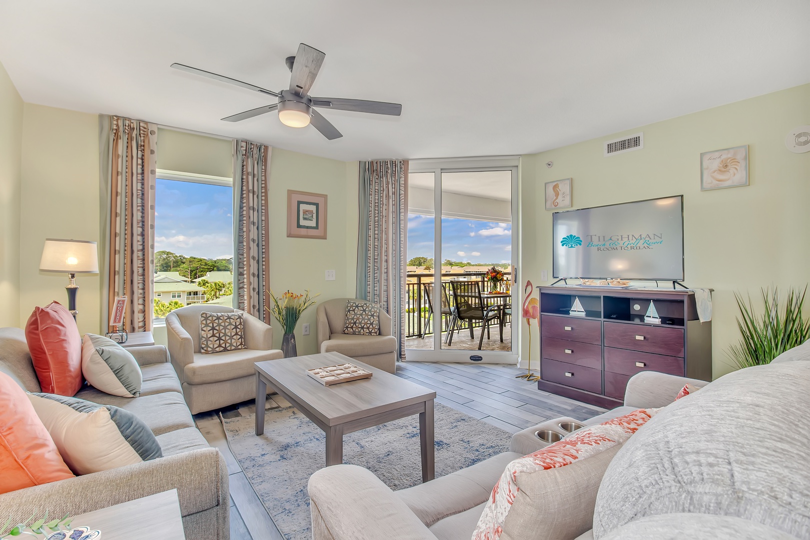 Living Area with View