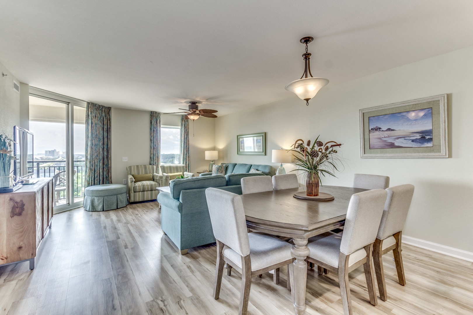 Dining and Living Area