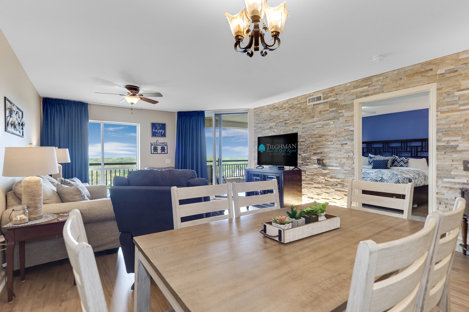 Dining and Living Area