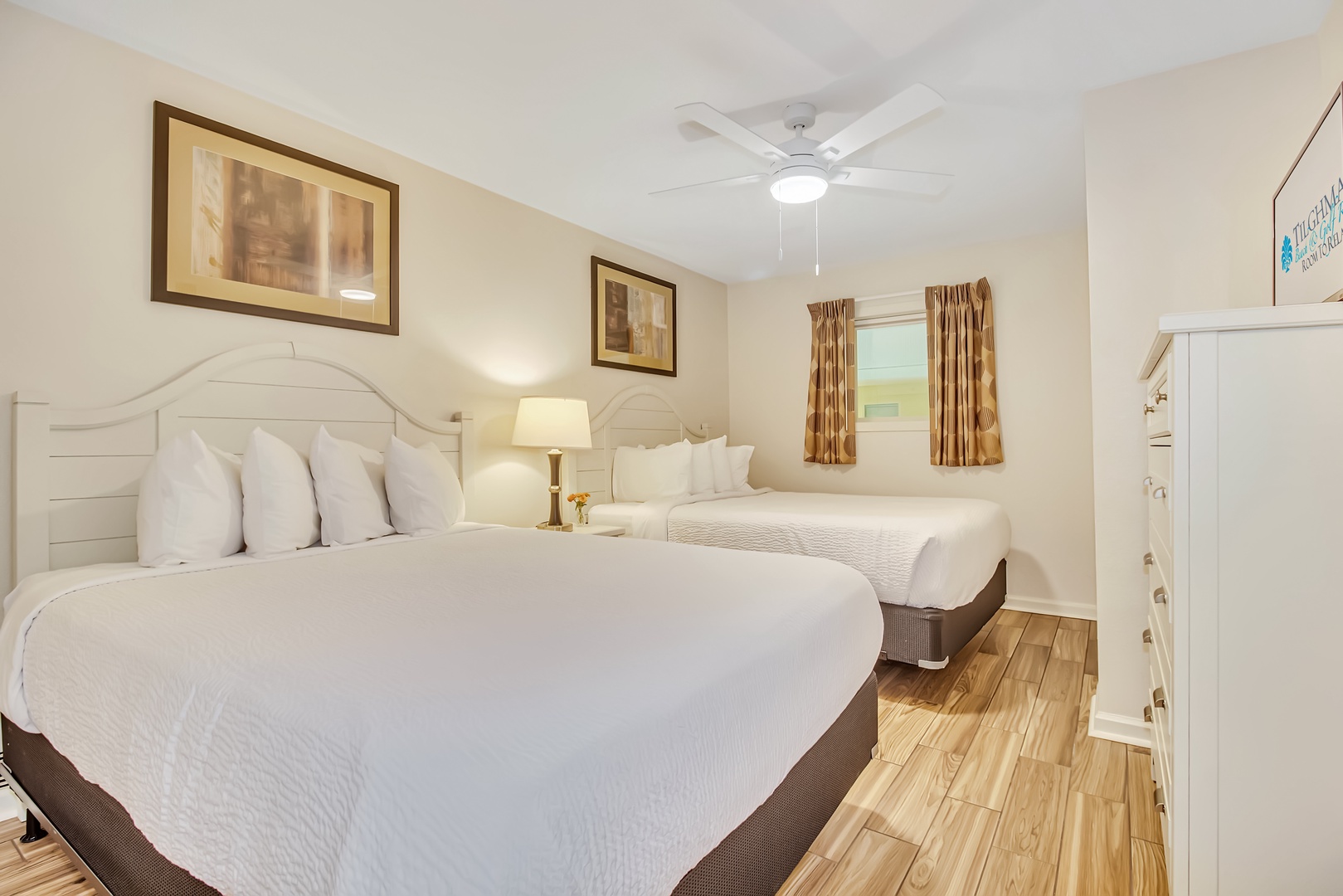 Double Queen Bedroom