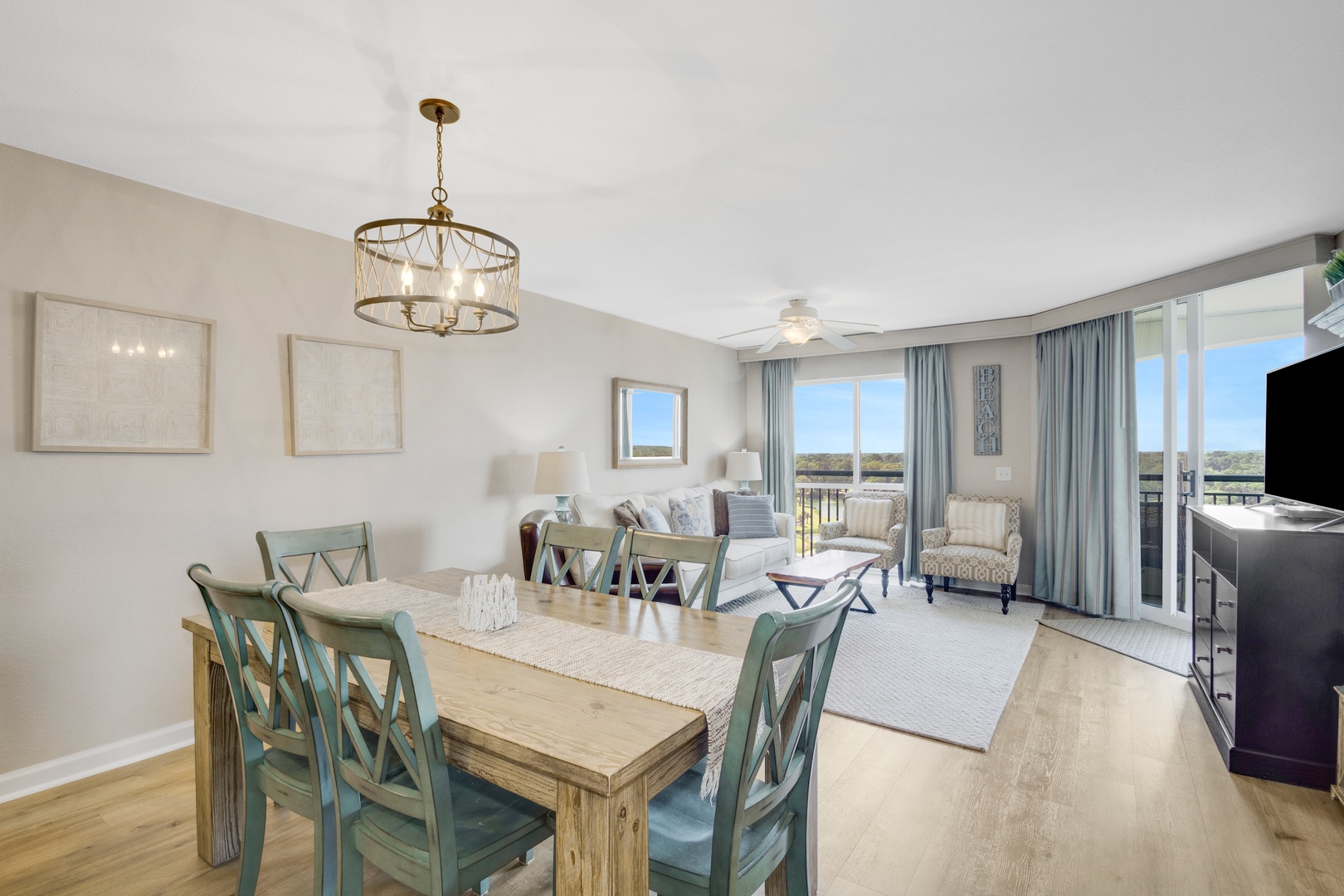 Dining and Living Areas