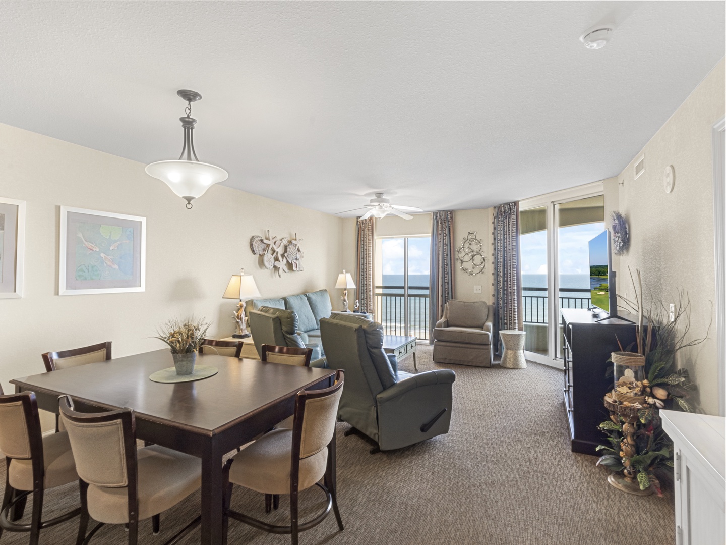 Dining and Living Area