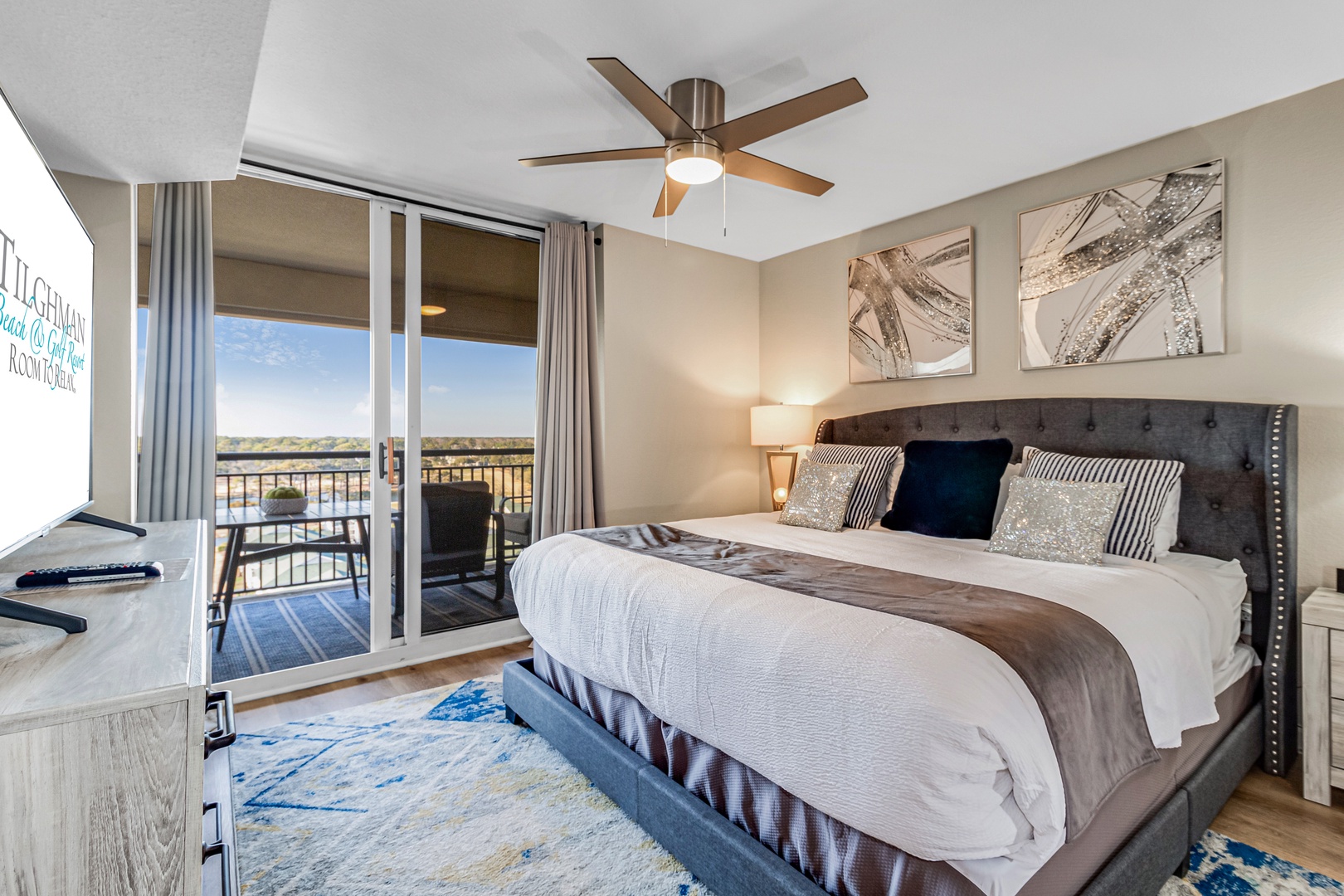 Primary Bedroom with View