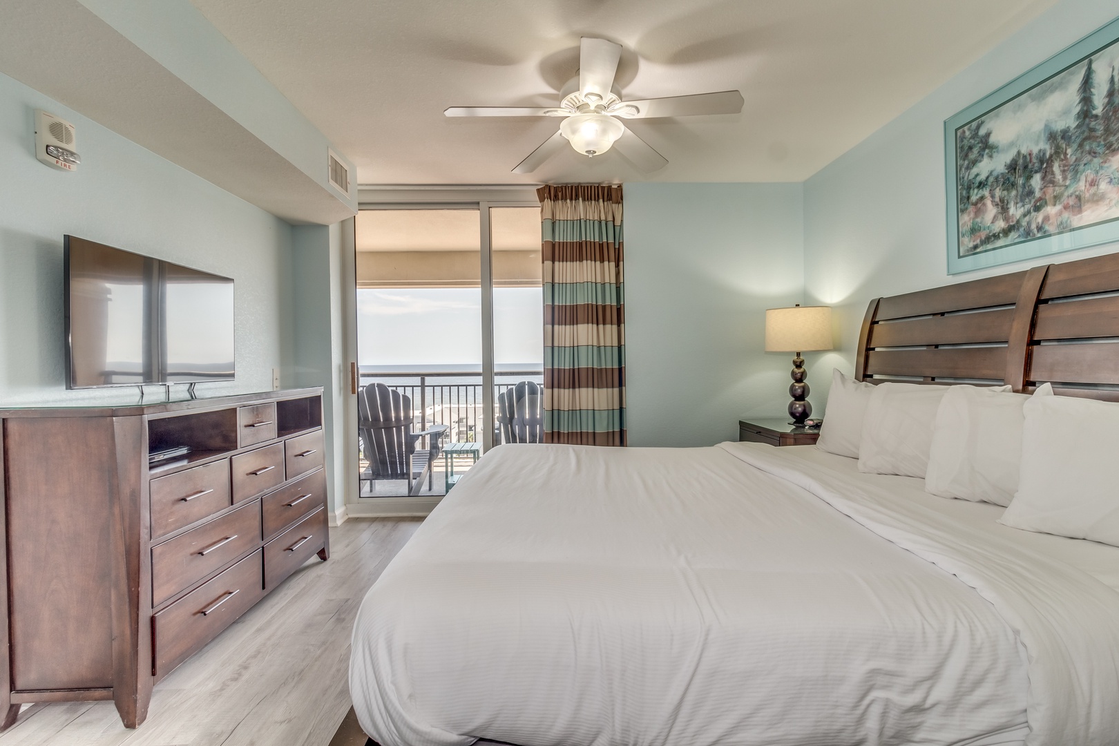 Primary Bedroom with View