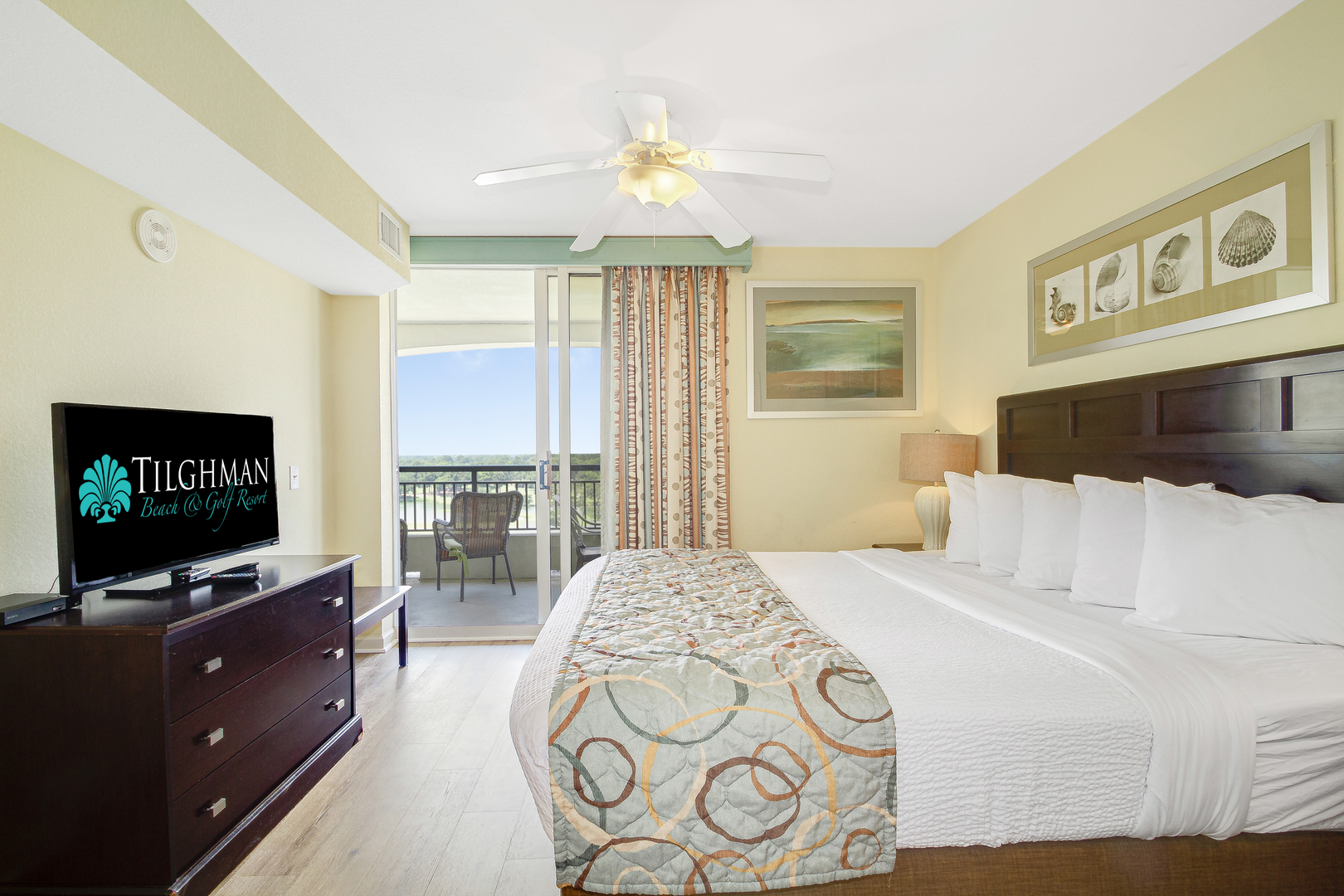 Primary Bedroom with View