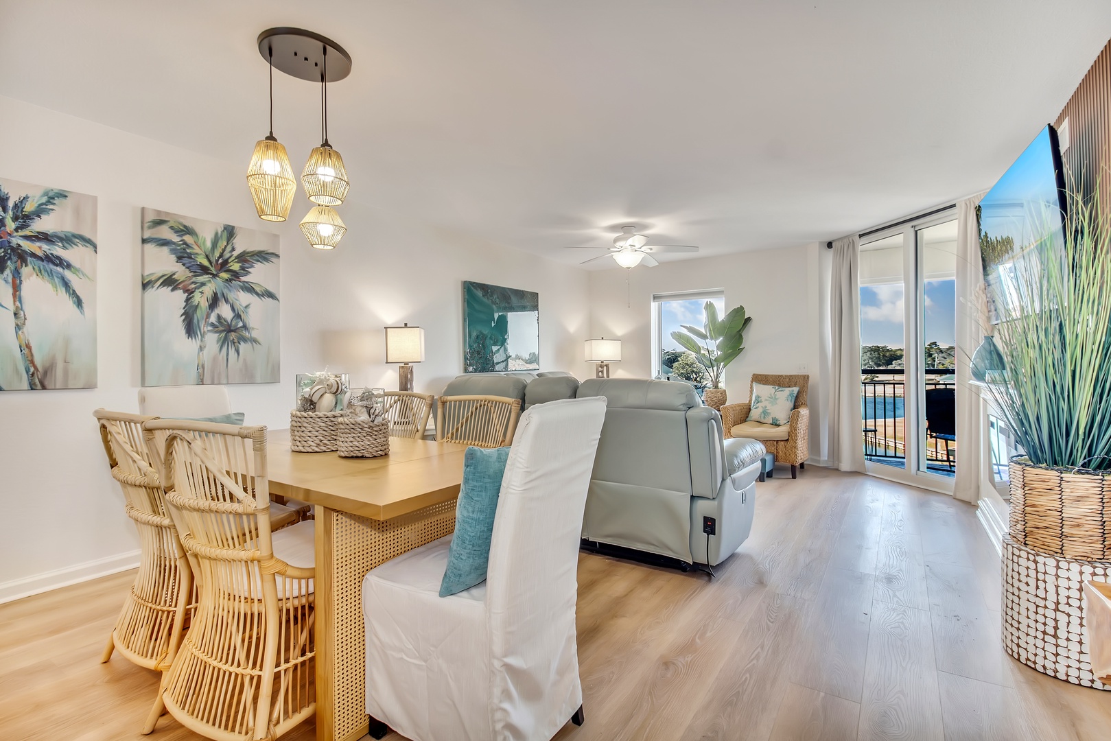 Dining and Living Area