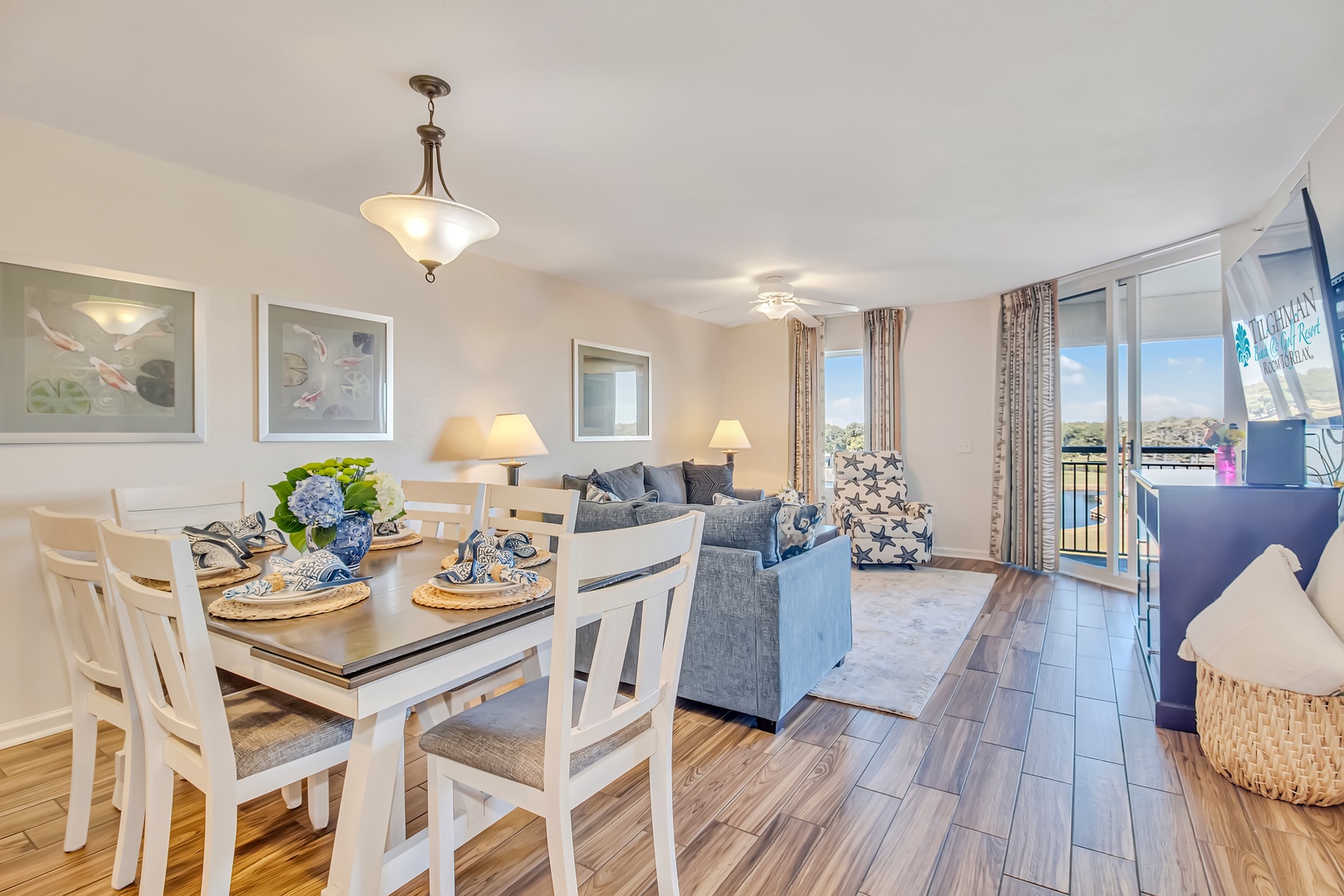 Living Room & Dining Room