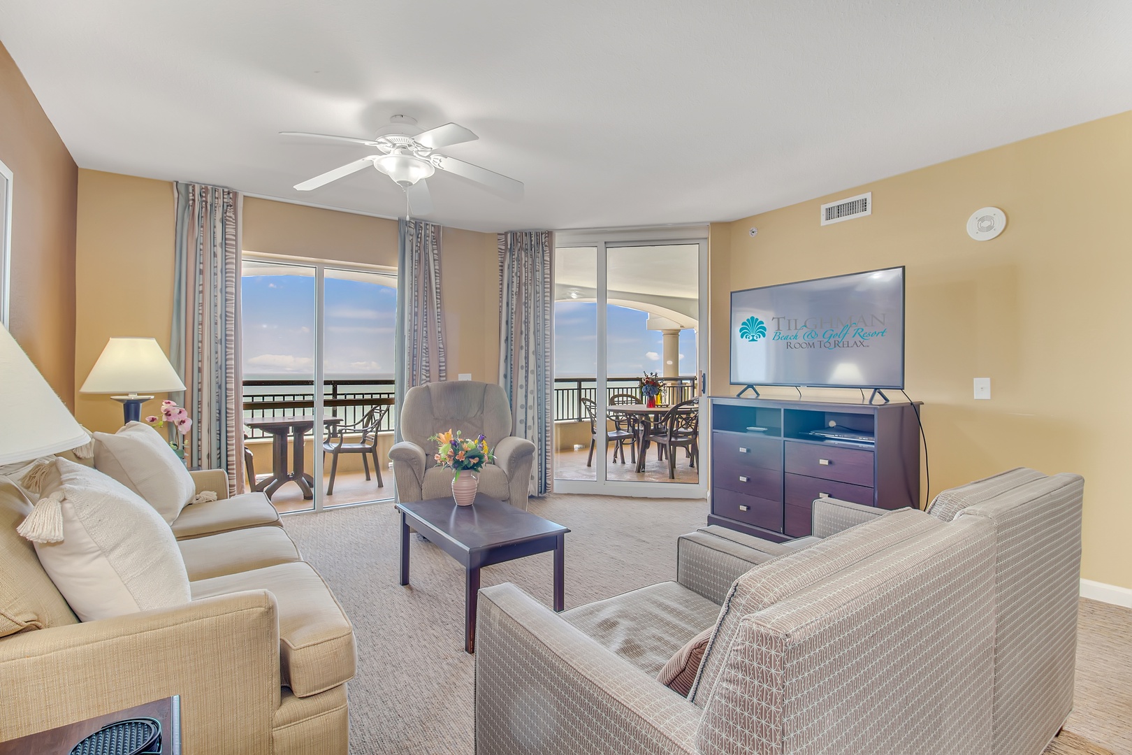 Living Area with View