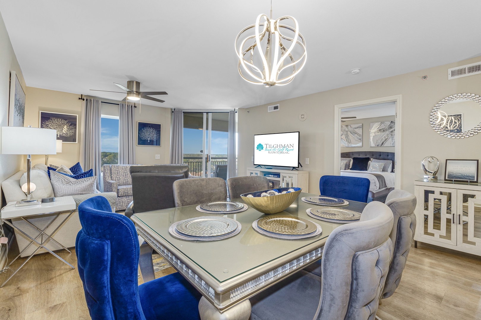 Dining Area with View