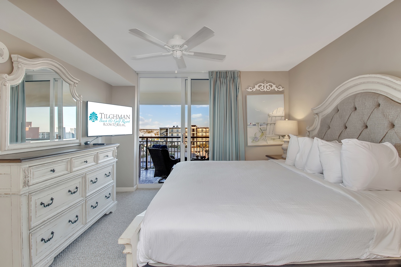 Primary Bedroom with View