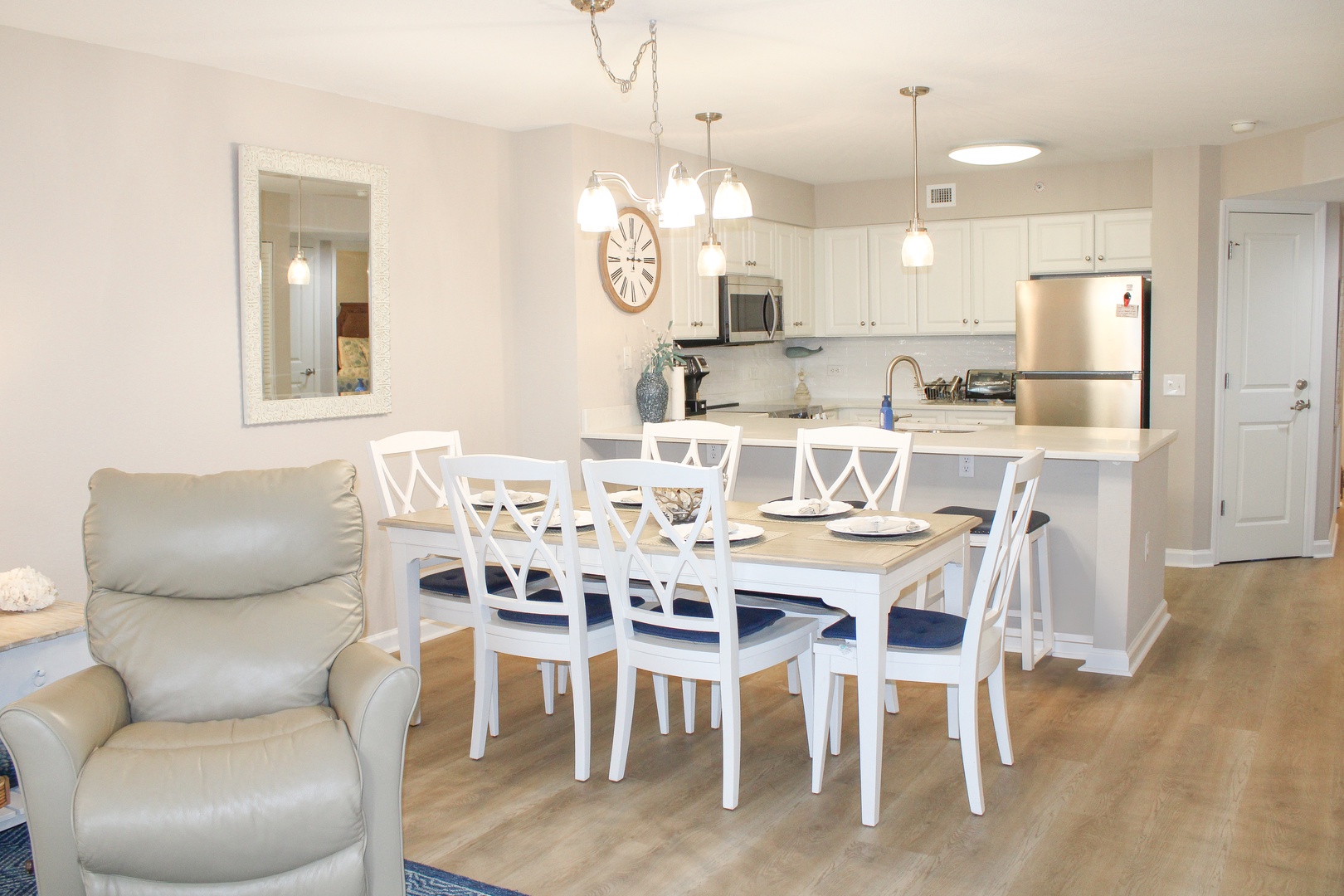 Dining and Kitchen Area