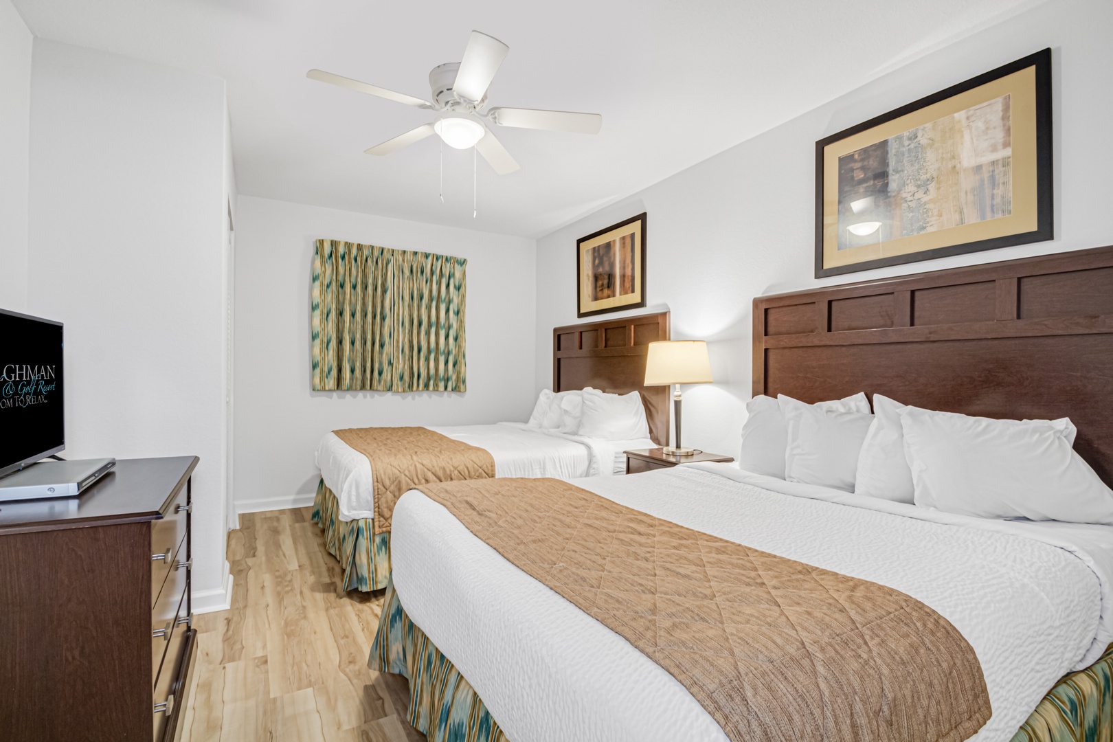 Double Queen Bedroom