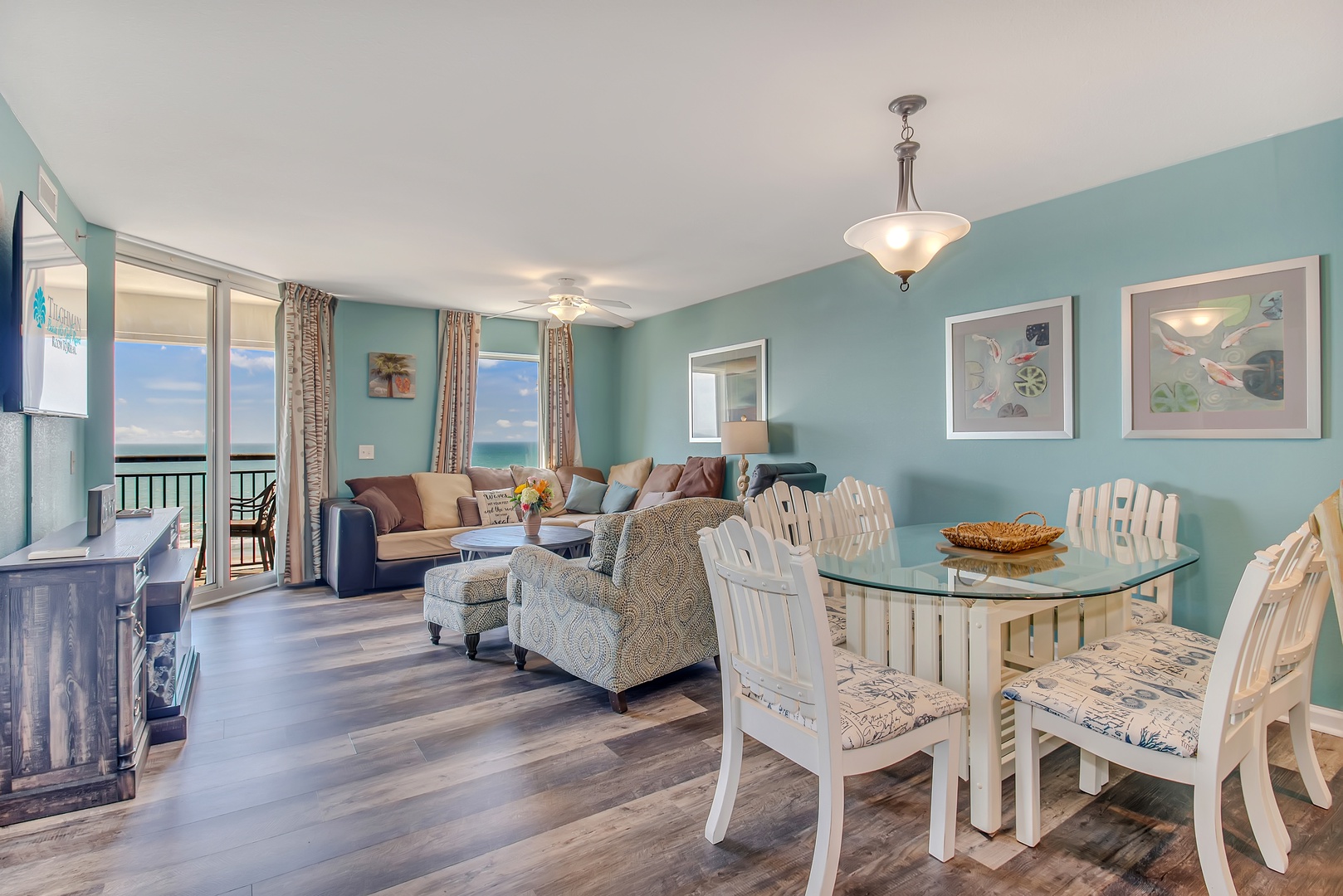 Dining and Living Area