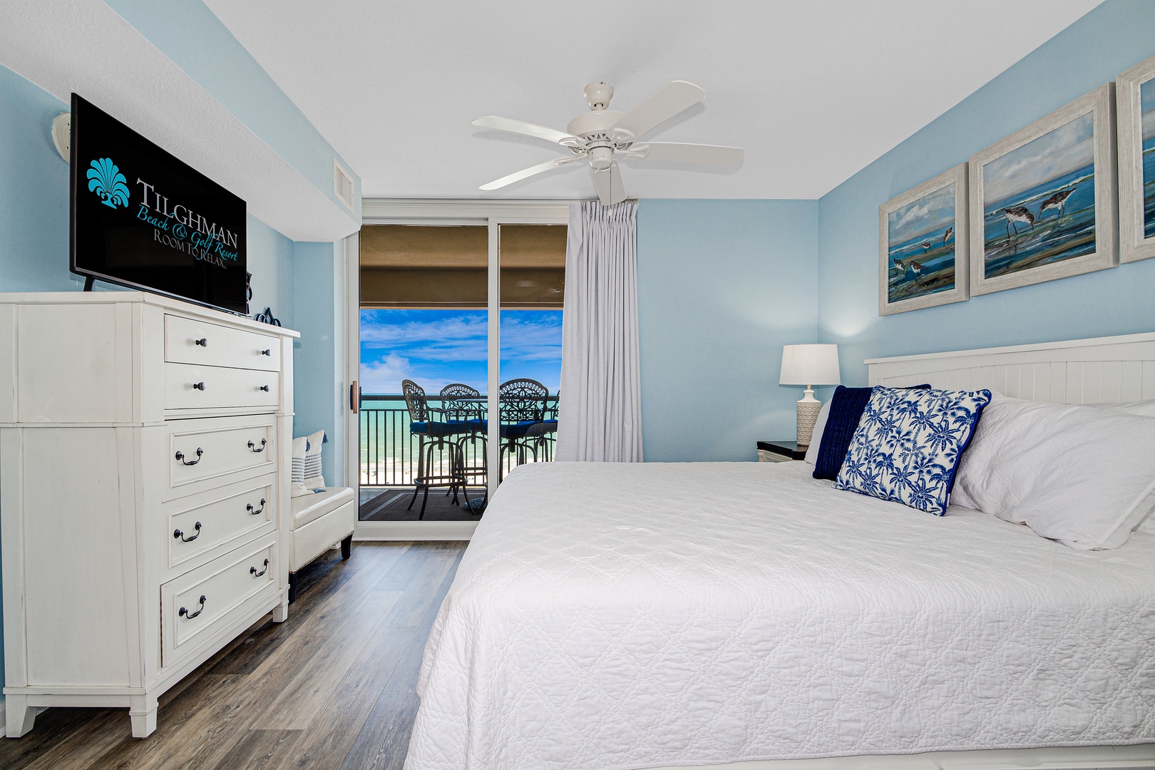 Primary Bedroom with View