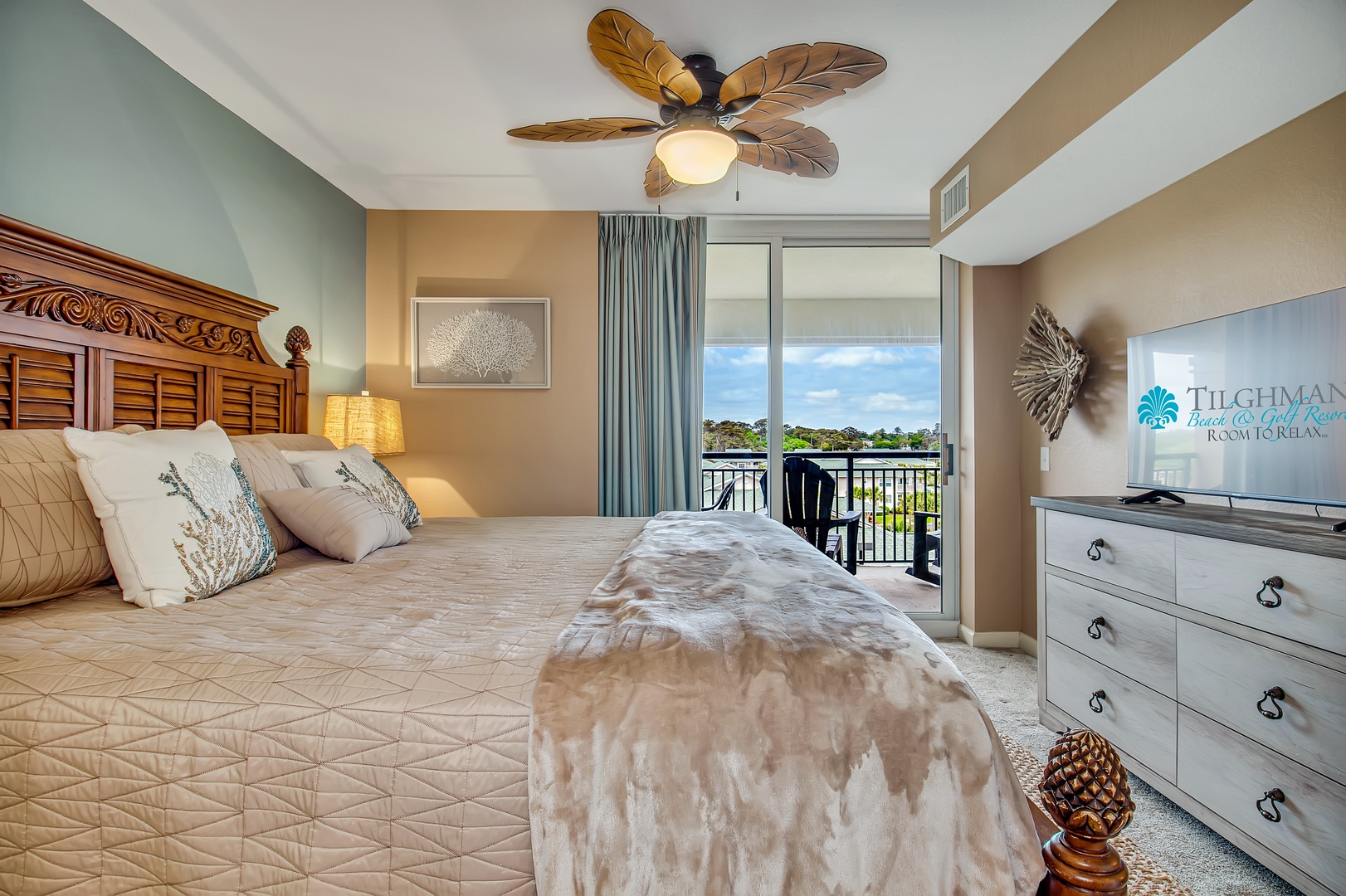 Primary Bedroom with View