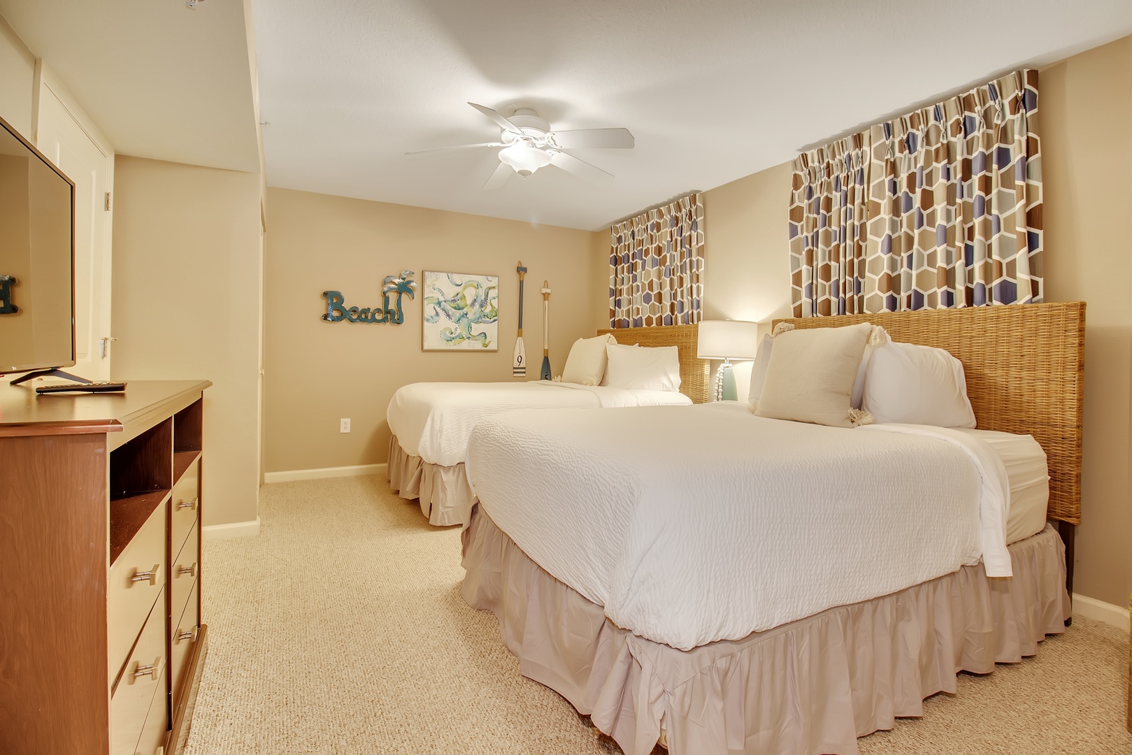 Double Queen Guest Bedroom