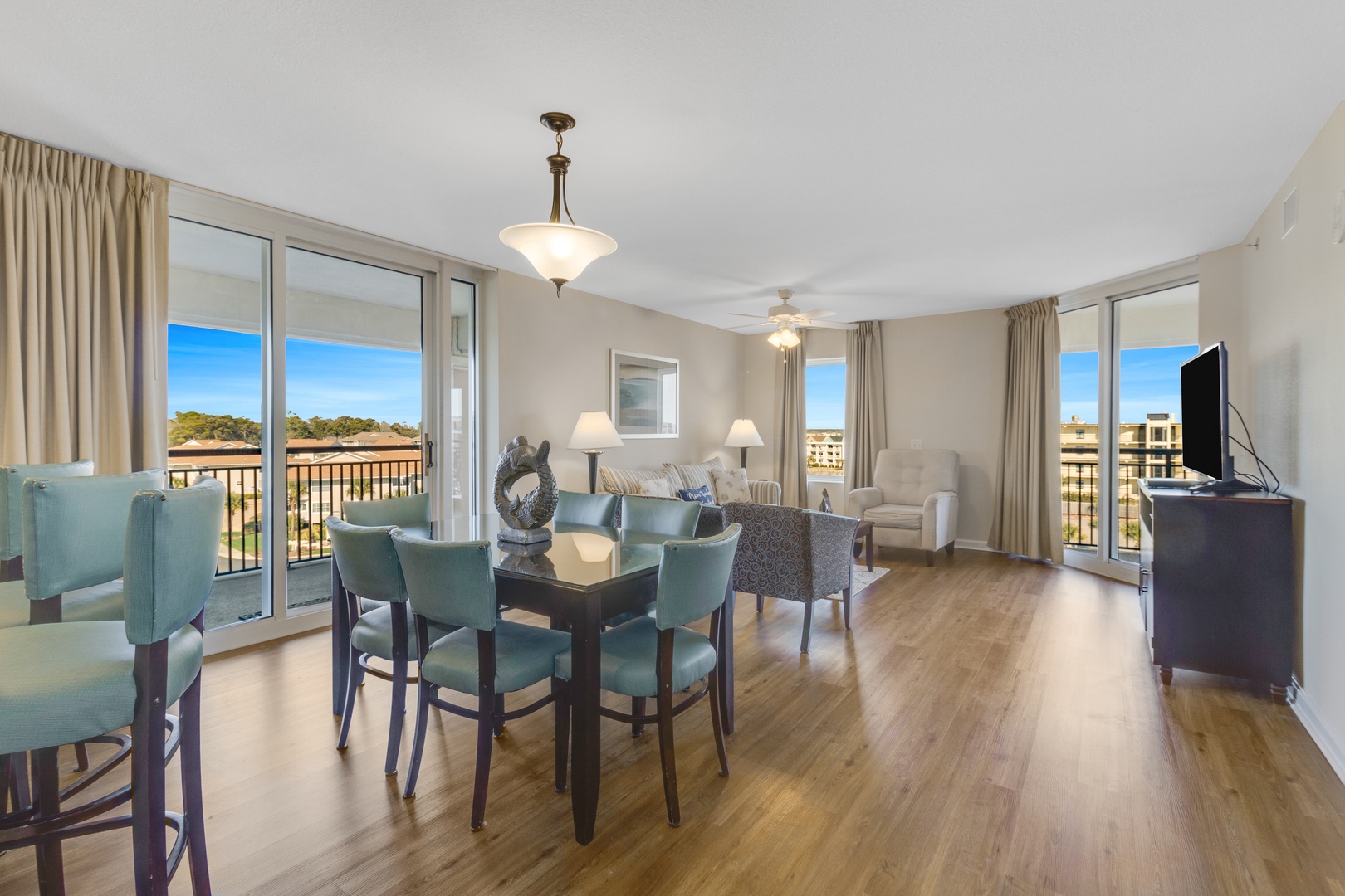 Dining and Living Area