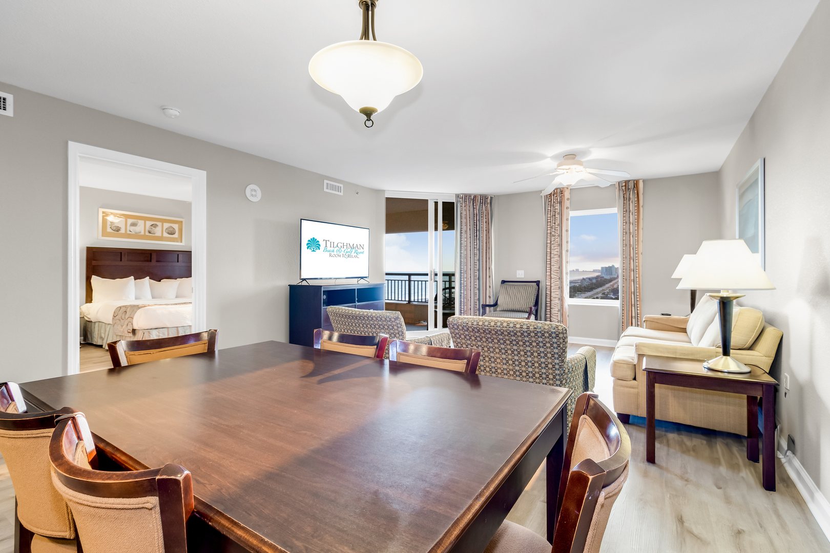 Dining and Living Area