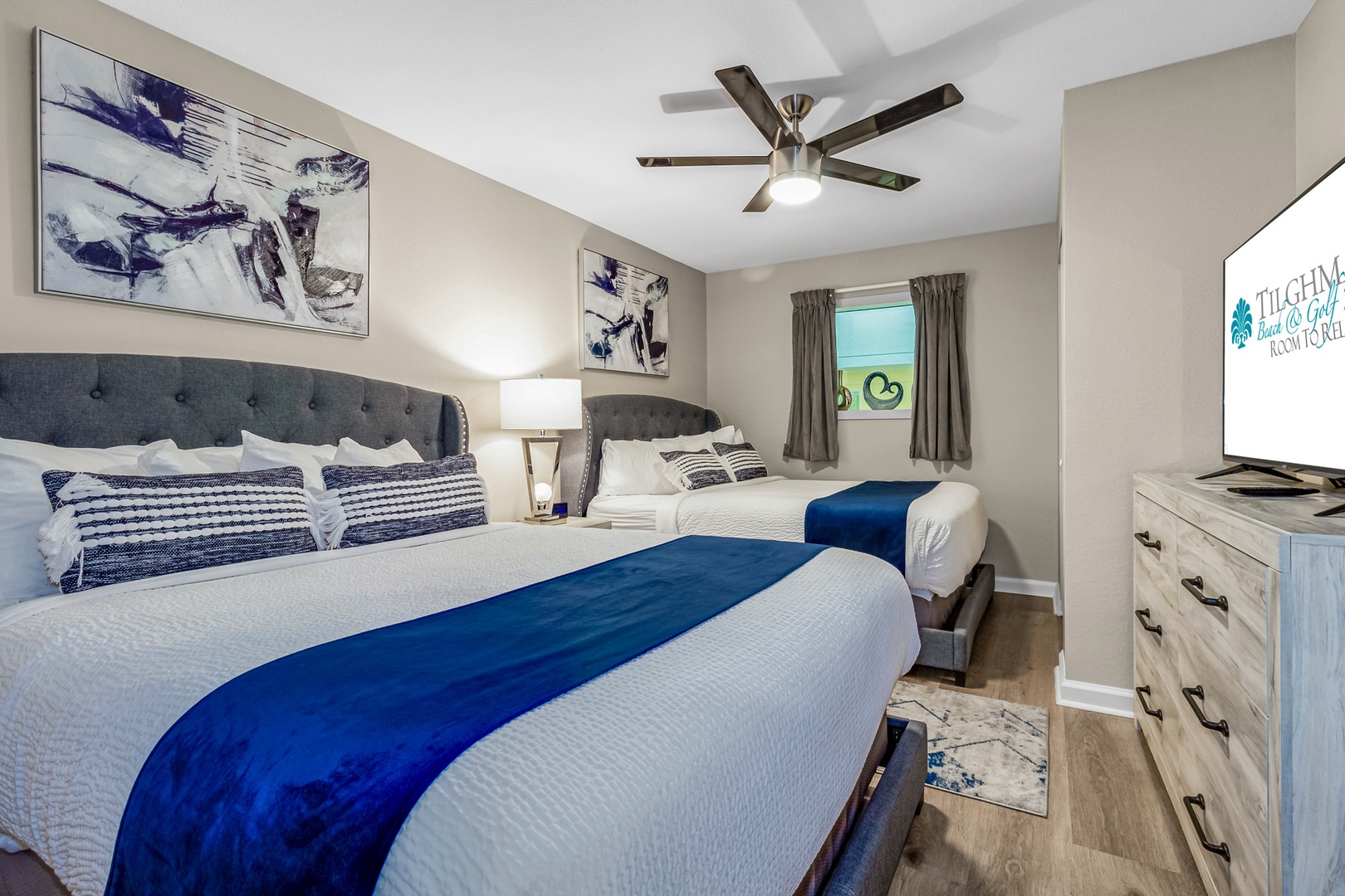 Double Queen Bedroom