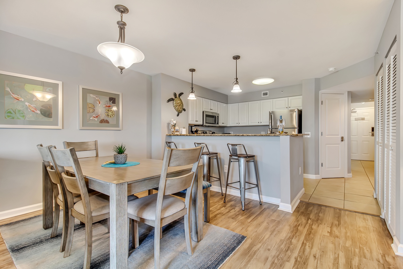 Dining and Living Area