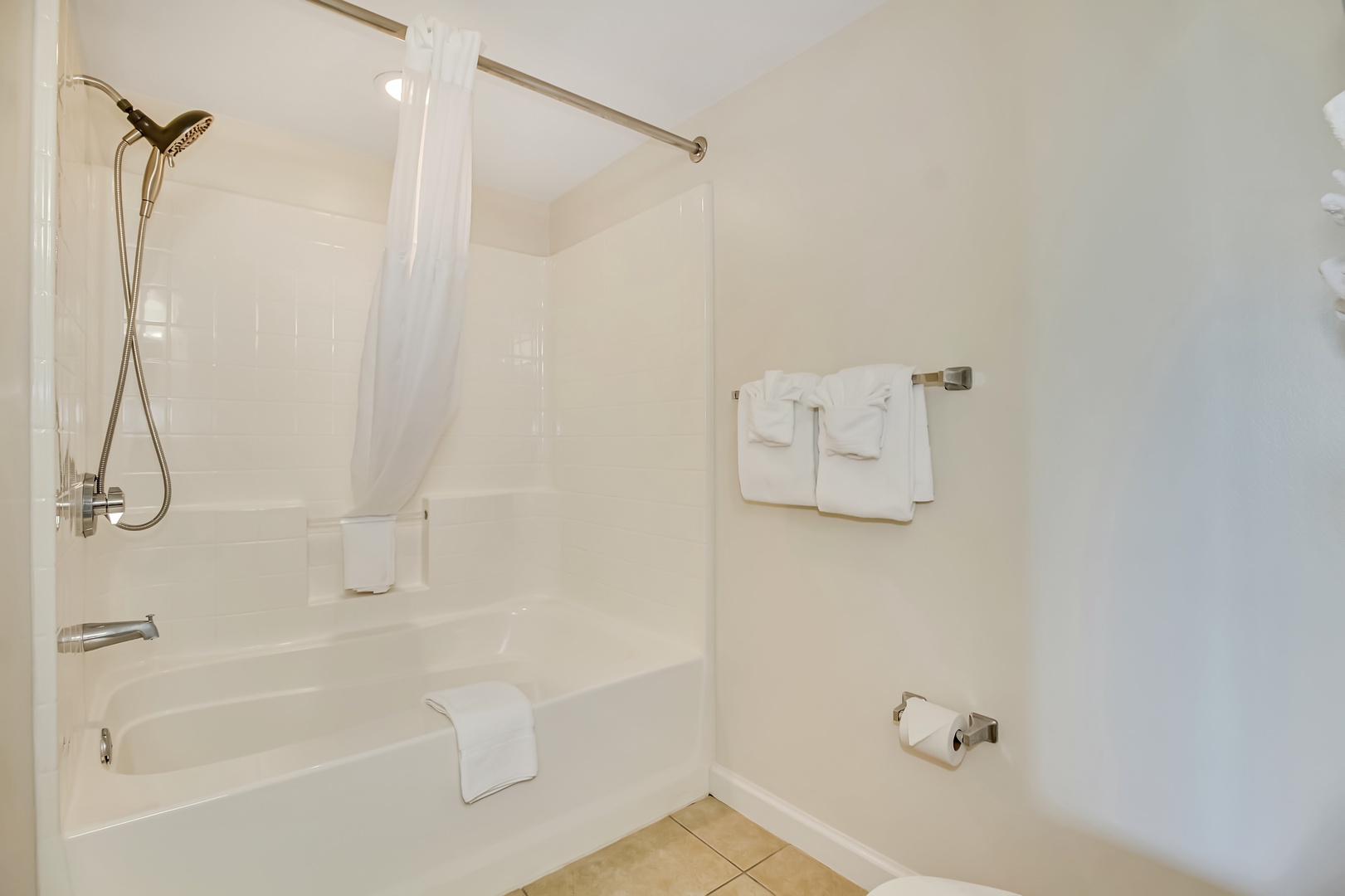 Primary Bathroom Shower with Tub