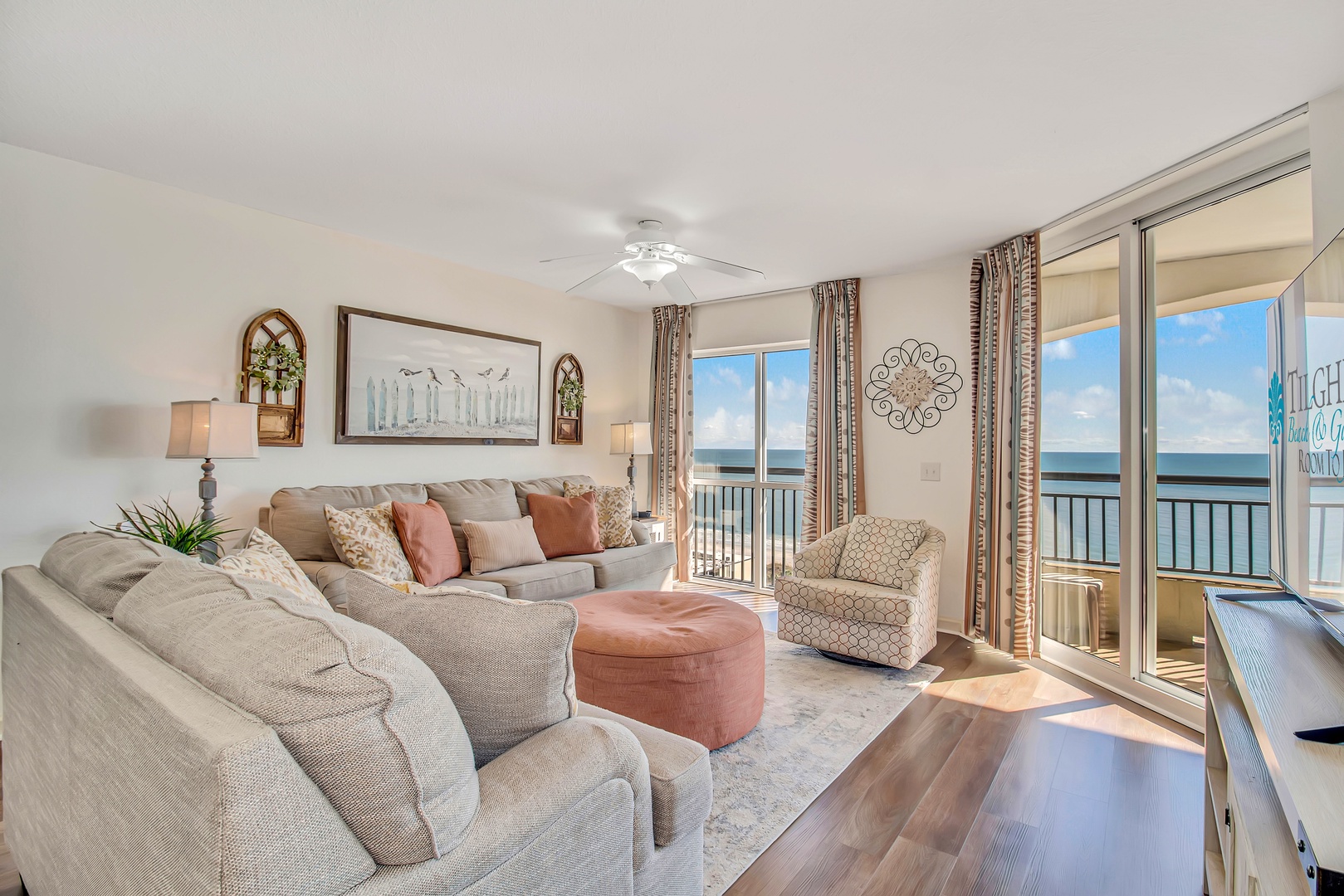 Living Room Ocean Views