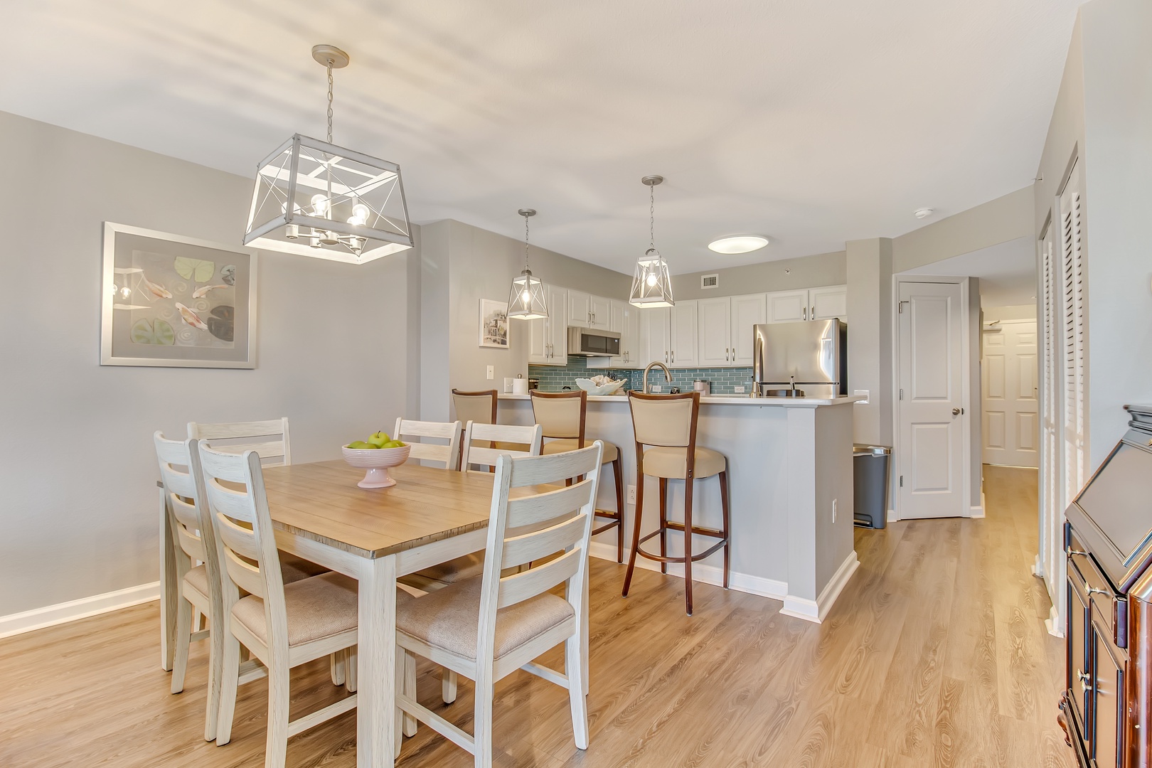 Dining Area and Kitchen