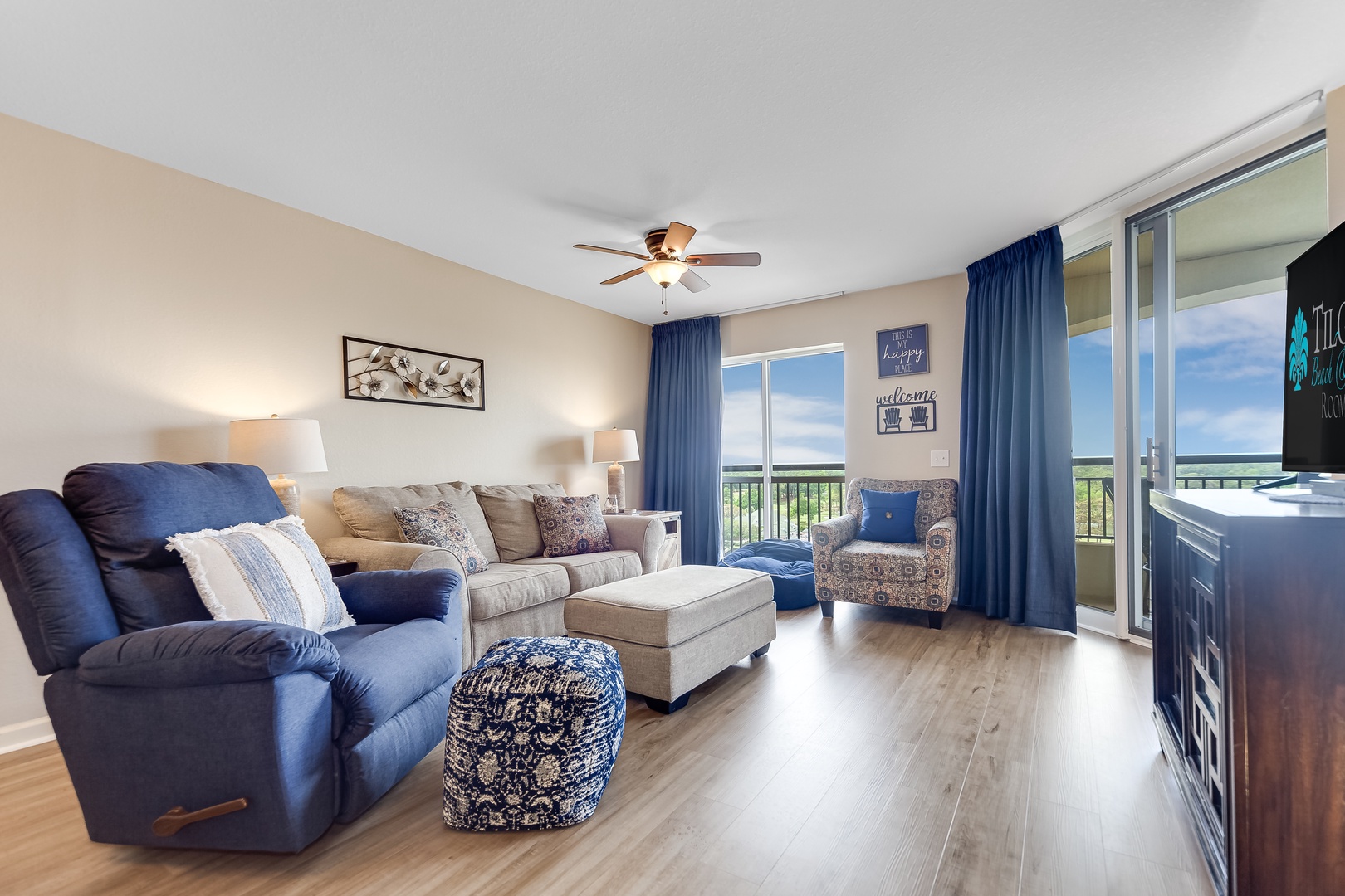 Living Area with View