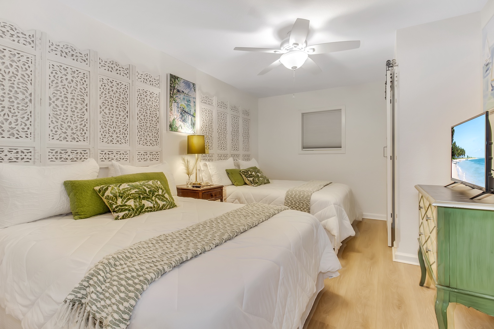 Double Queen Guest Bedroom