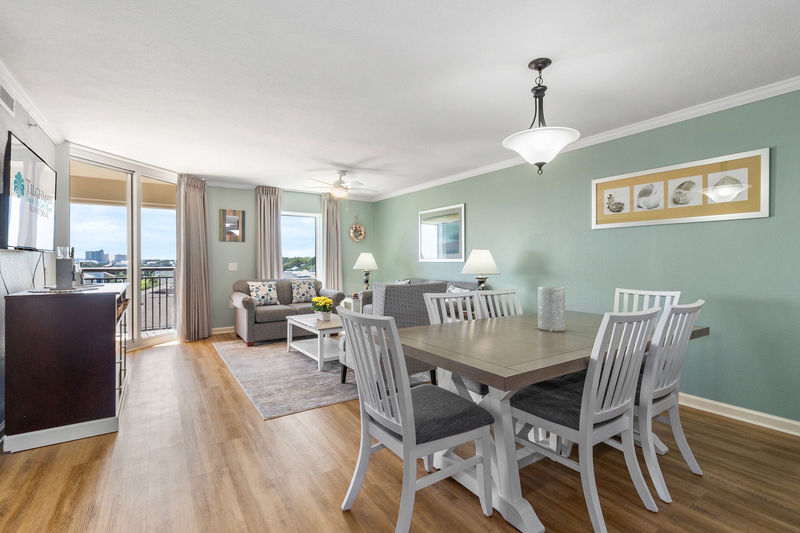 Dining and Living Area