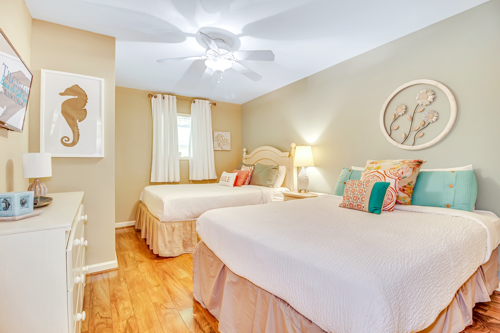 Double Queen Guest Bedroom