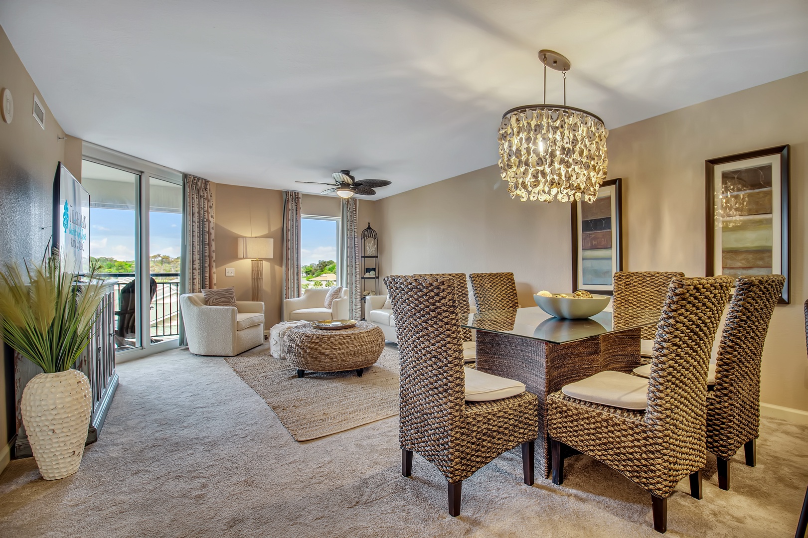 Dining and Living Area