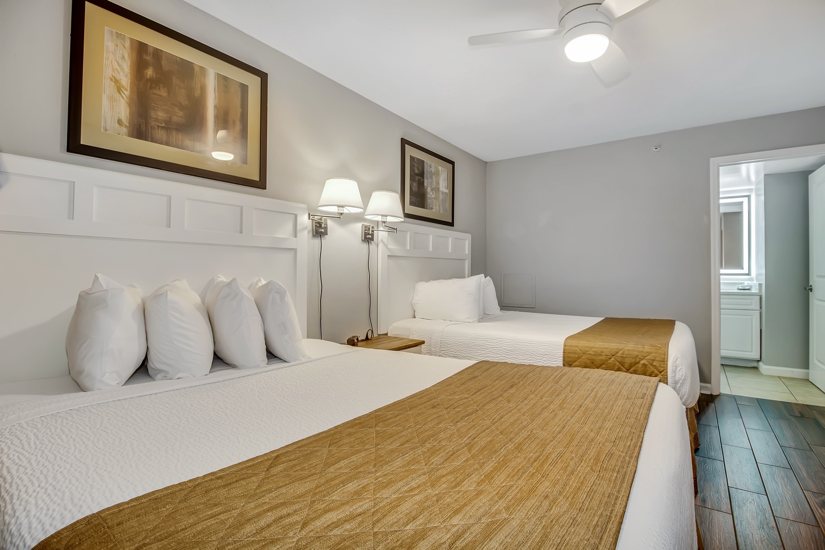 Double Queen Bedroom