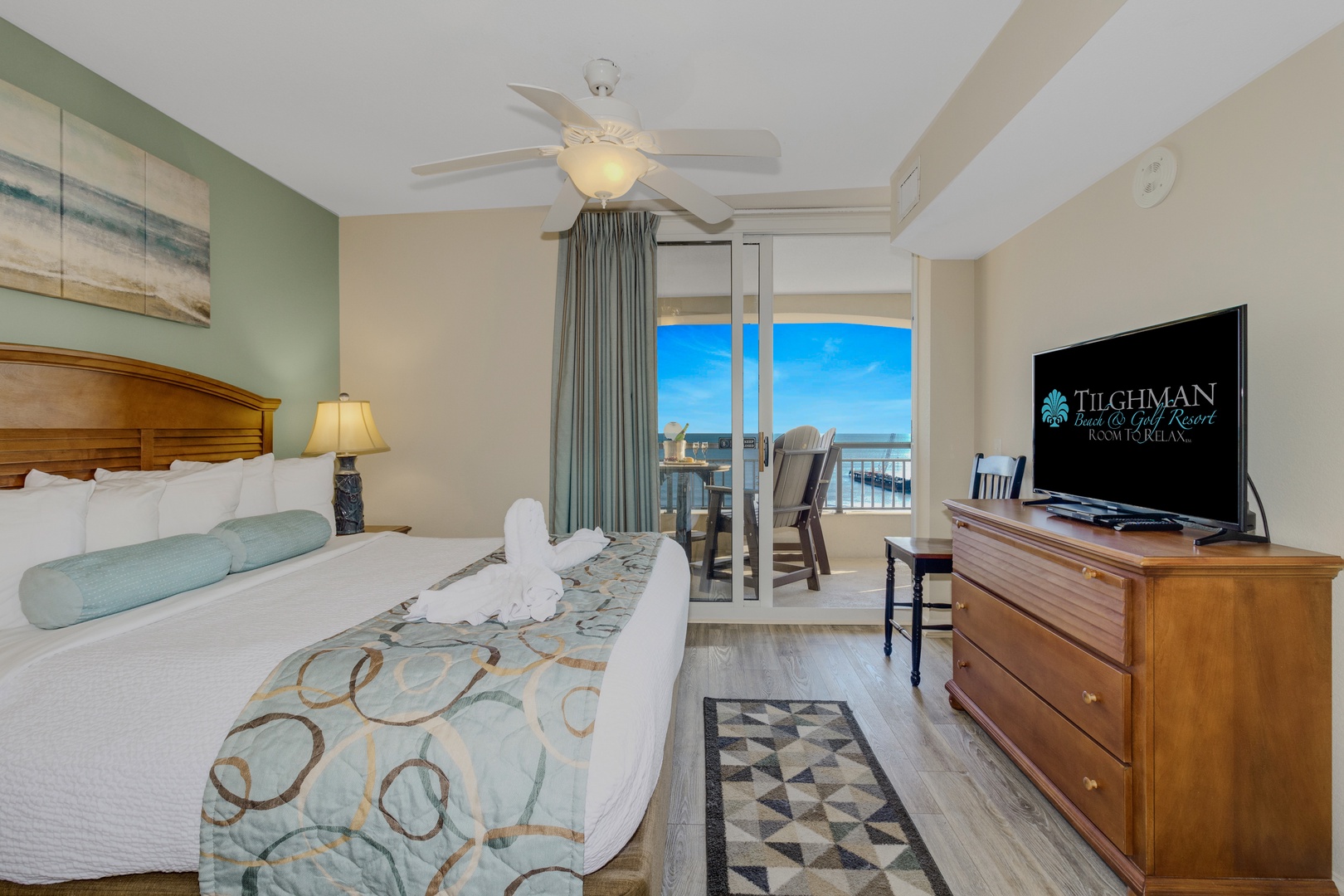 Primary Bedroom with View