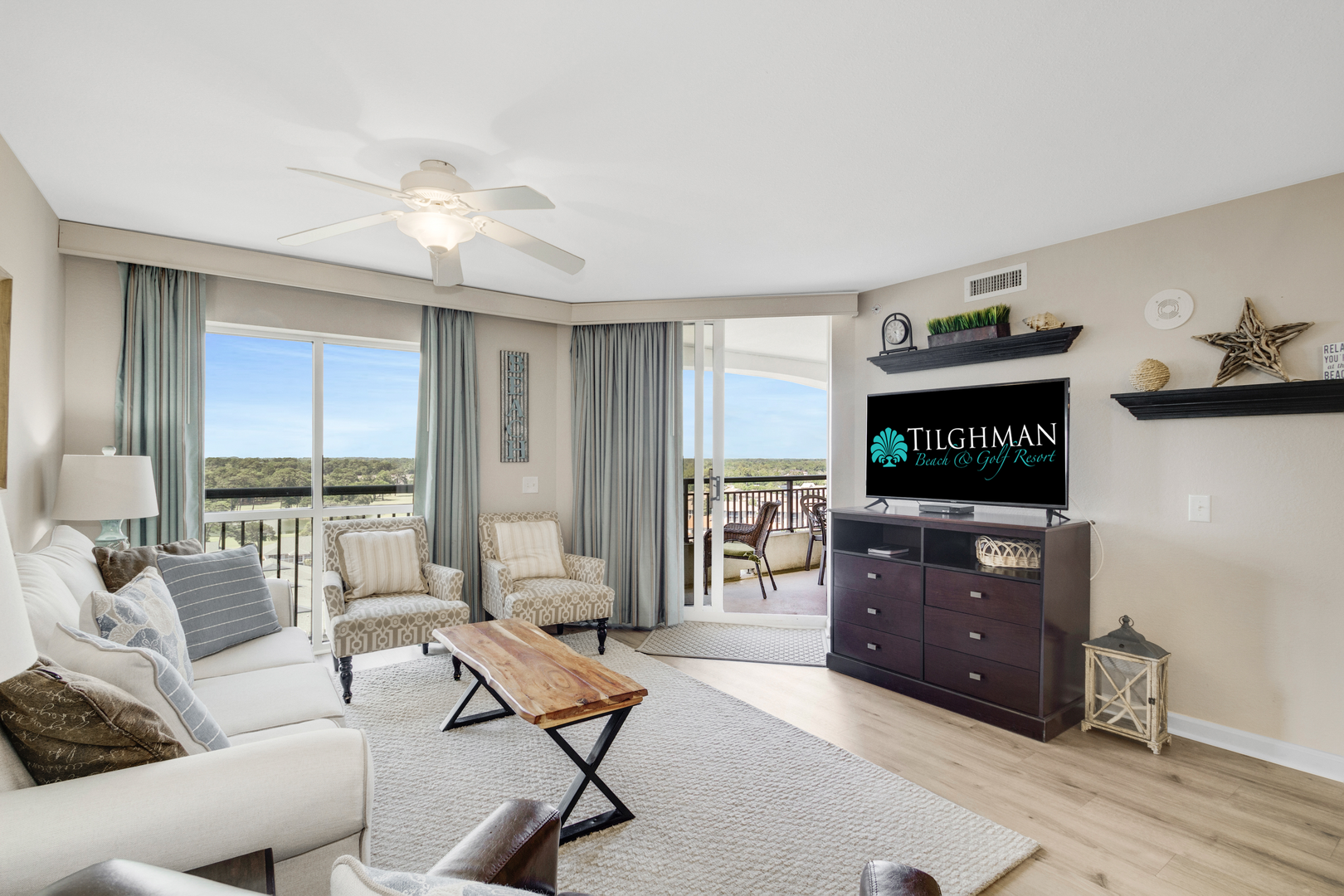 Living Area with View