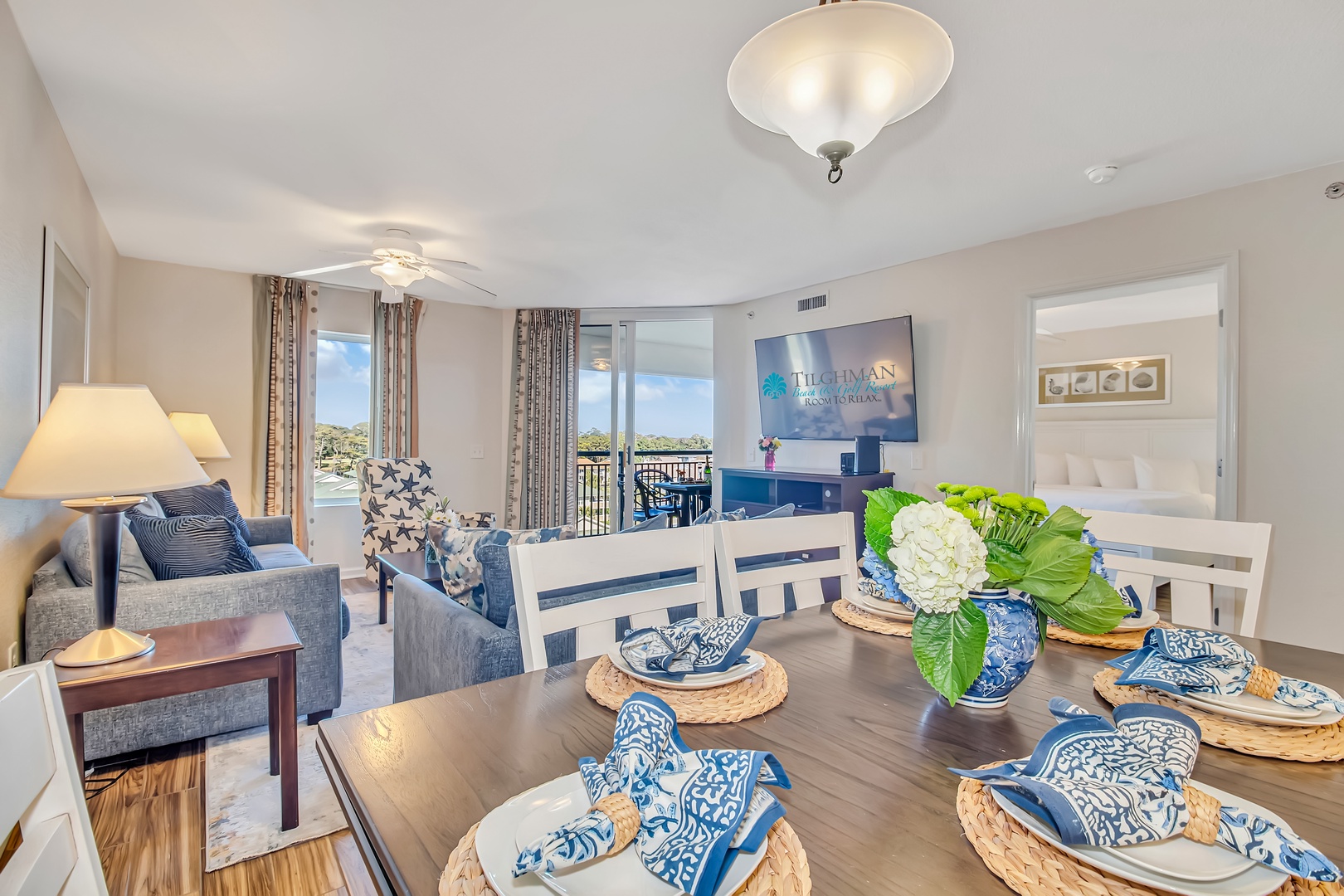 Dining Room & Living Room