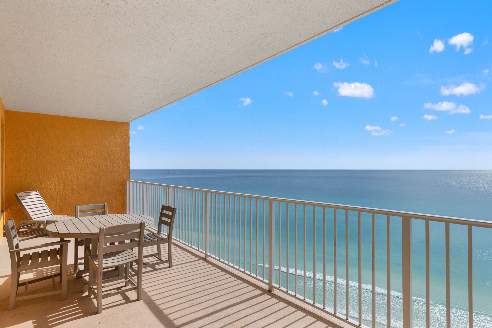 Wake up to stunning ocean views from your private balcony, where morning coffee tastes better with endless blue horizons.